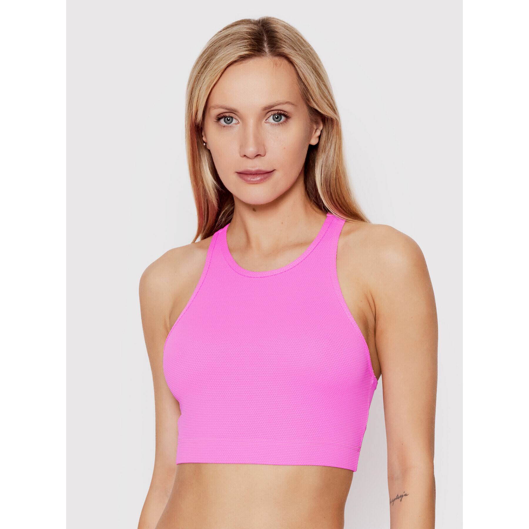 Drivemebikini Top Active 2022-DRV-055_FP Roza Slim Fit - Pepit.si