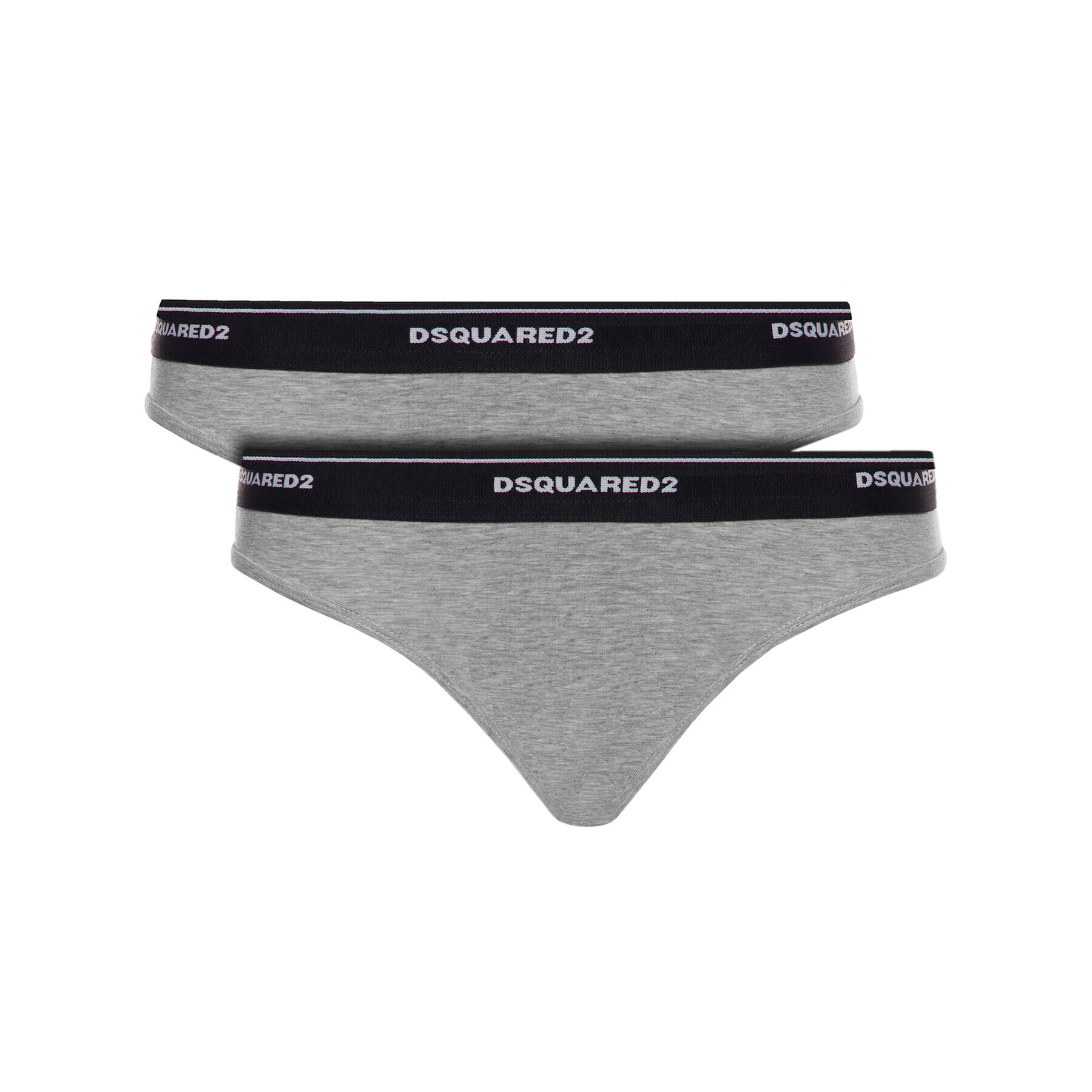 Dsquared2 Underwear Set 2 parov klasičnih spodnjih hlačk D8X401800.26202 Siva - Pepit.si