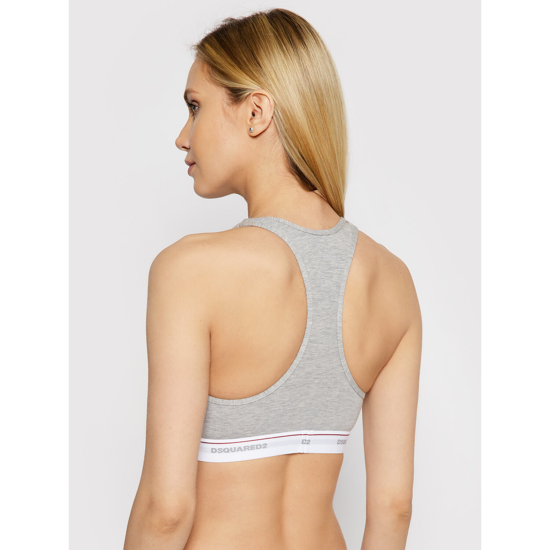 Dsquared2 Underwear Top nedrček D8RG22930 Siva - Pepit.si