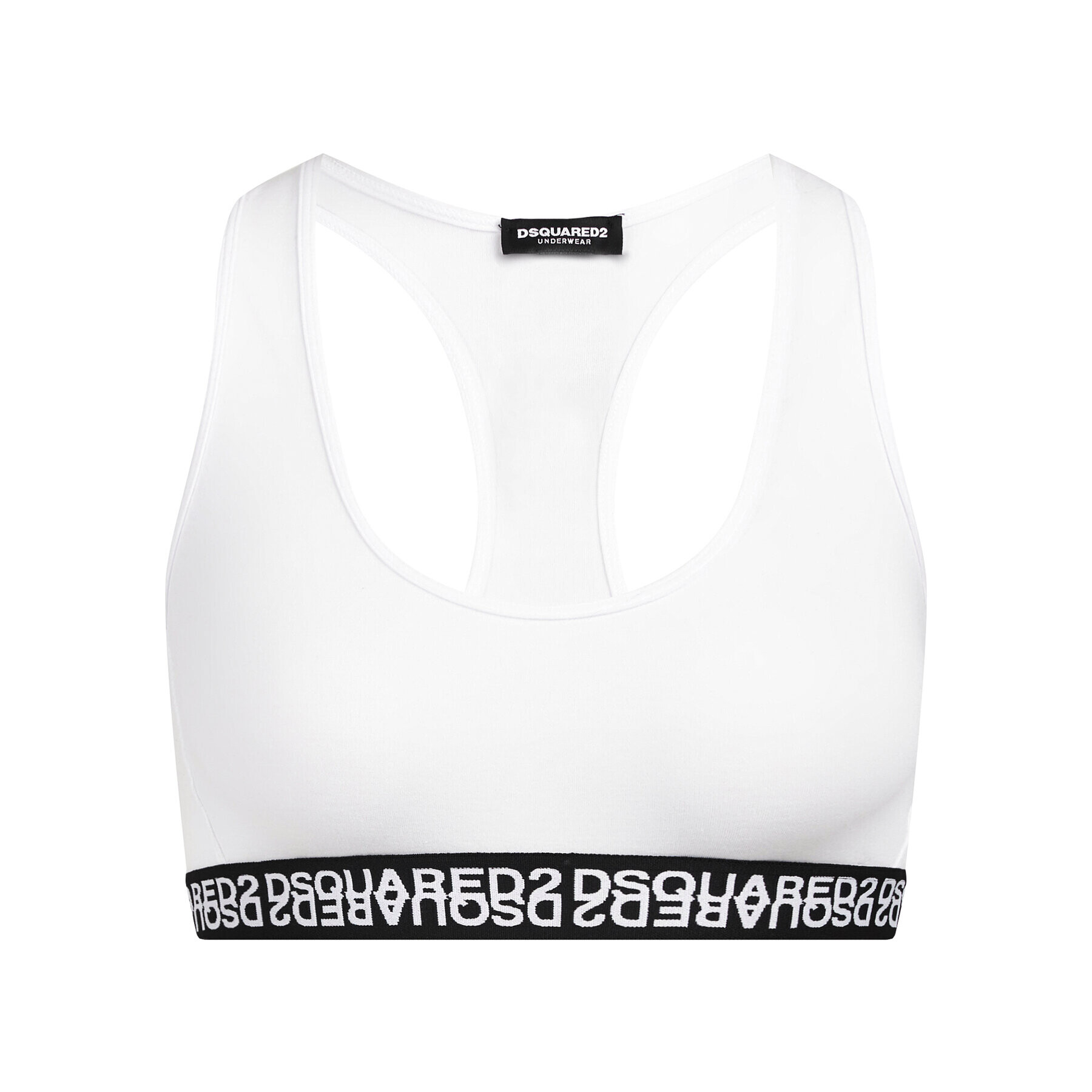 Dsquared2 Underwear Top nedrček D8RG22950 Bela - Pepit.si