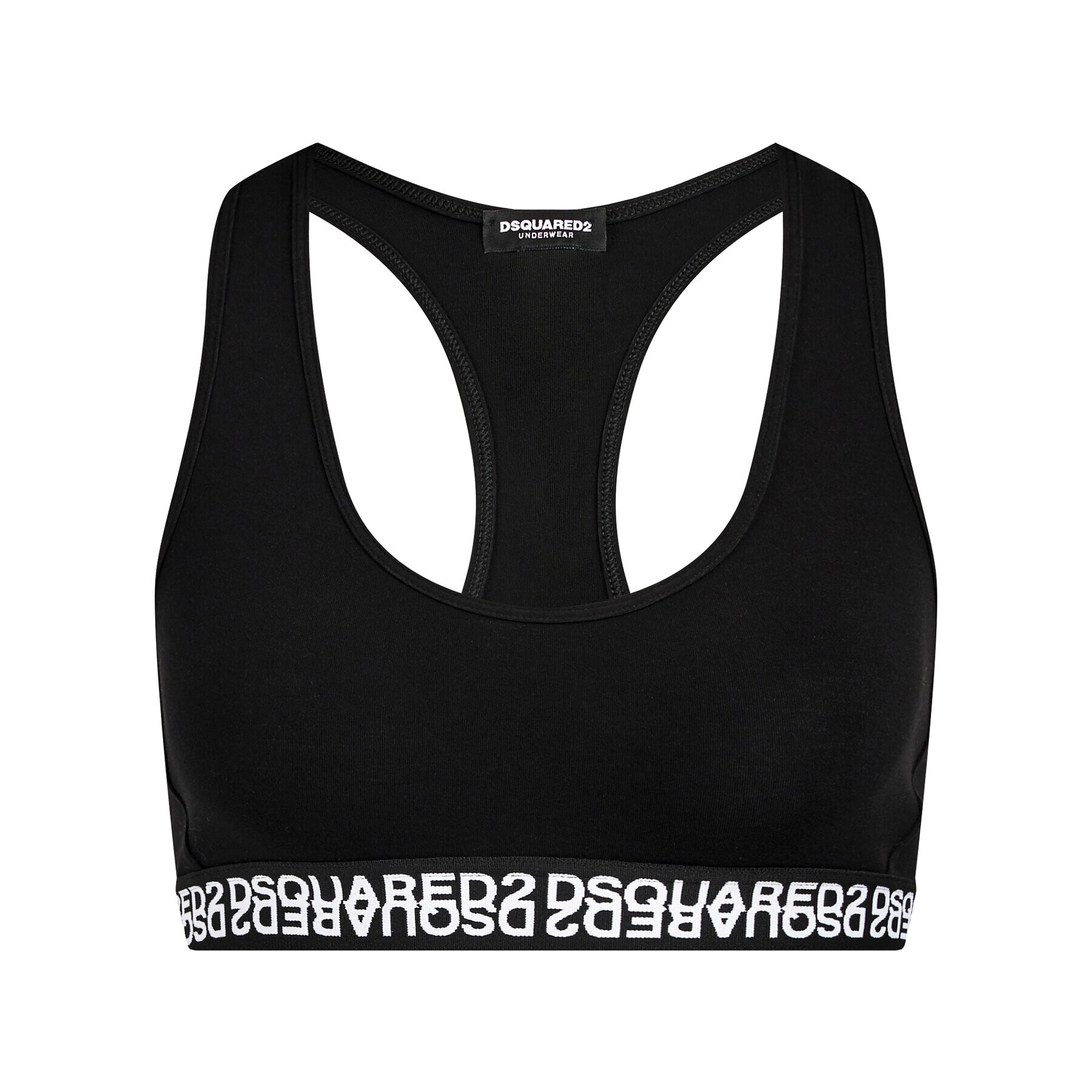 Dsquared2 Underwear Top nedrček D8RG22950 Črna - Pepit.si