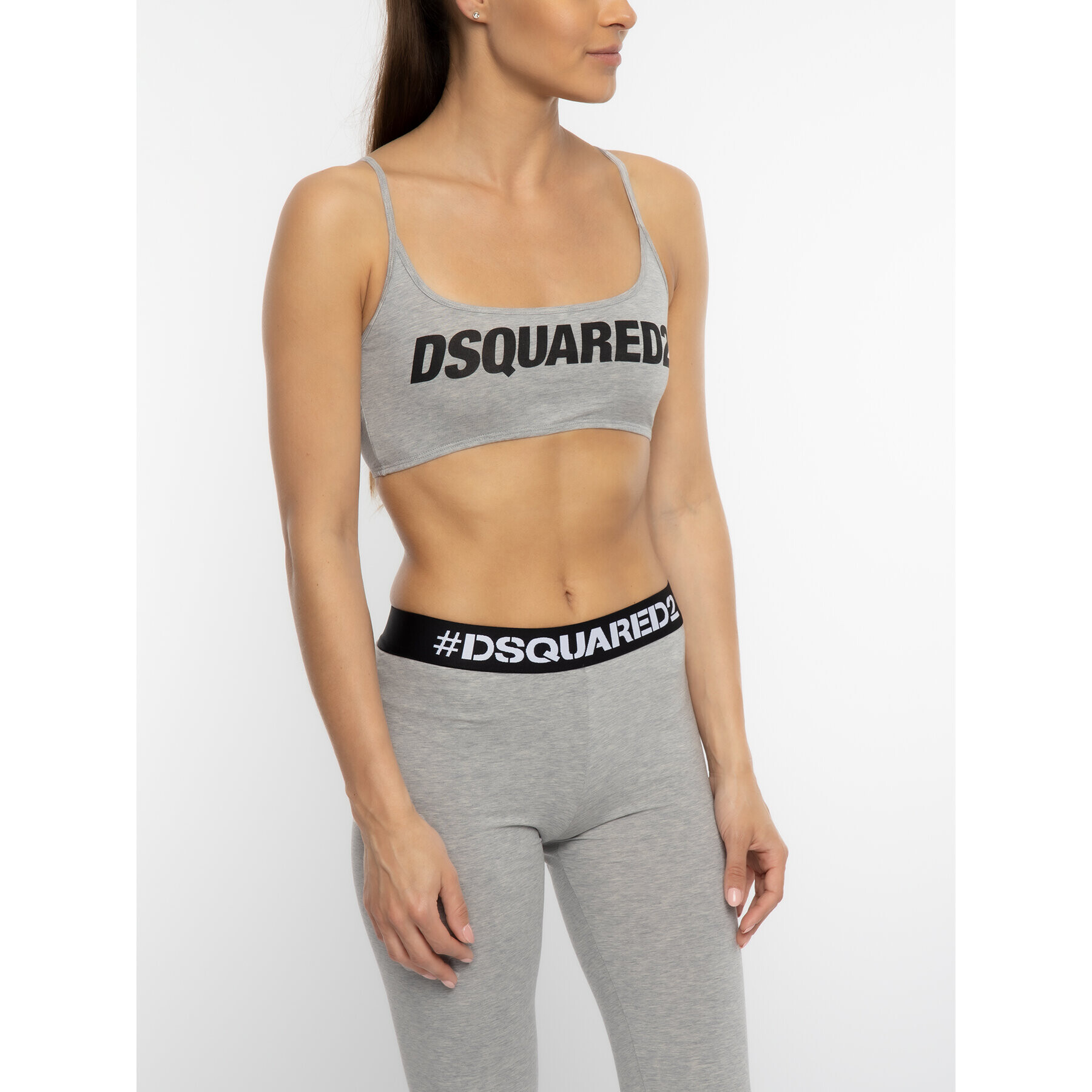 Dsquared2 Underwear Top nedrček D8RG32360 Siva - Pepit.si