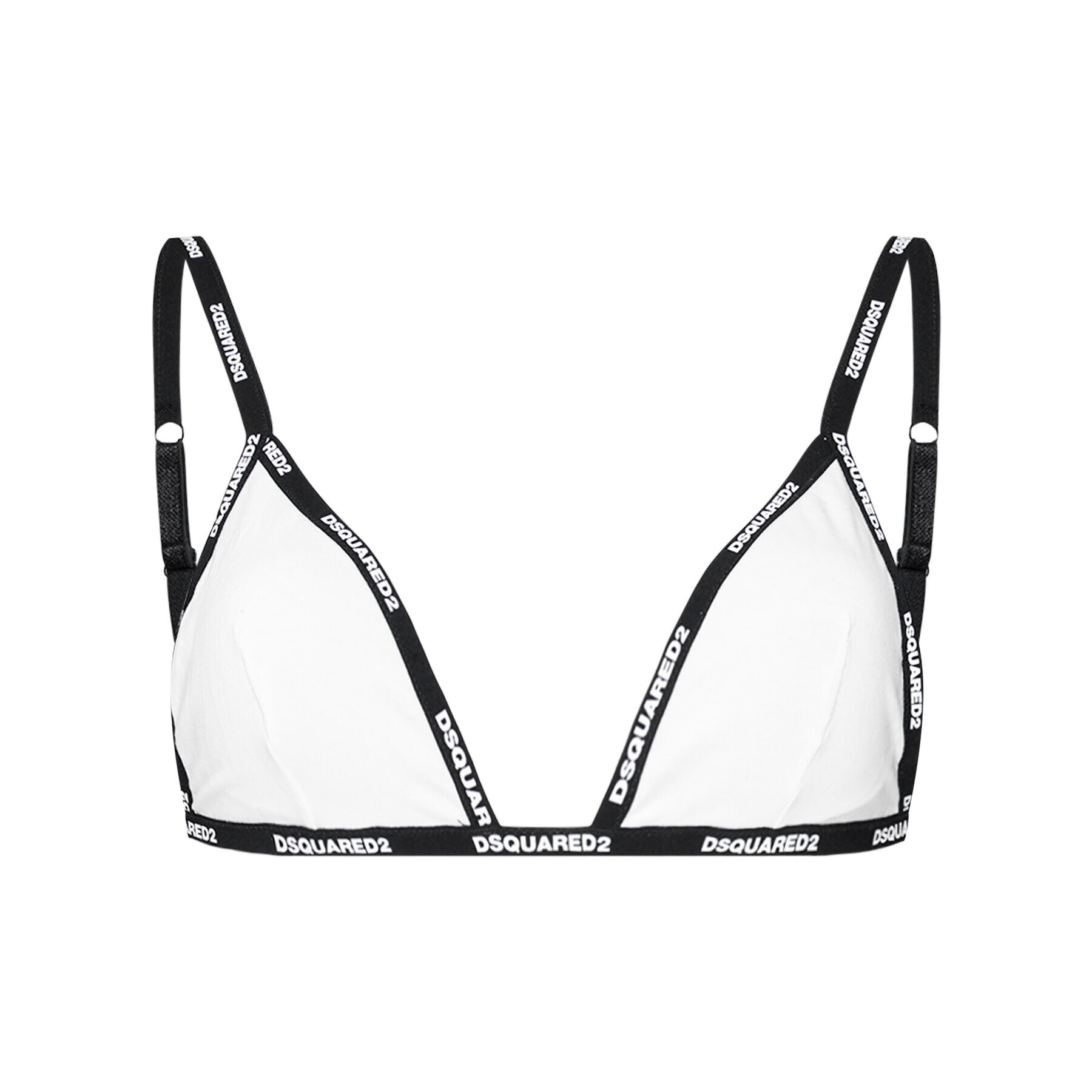 Dsquared2 Underwear Trikotni nedrček D8BX63190 Črna - Pepit.si