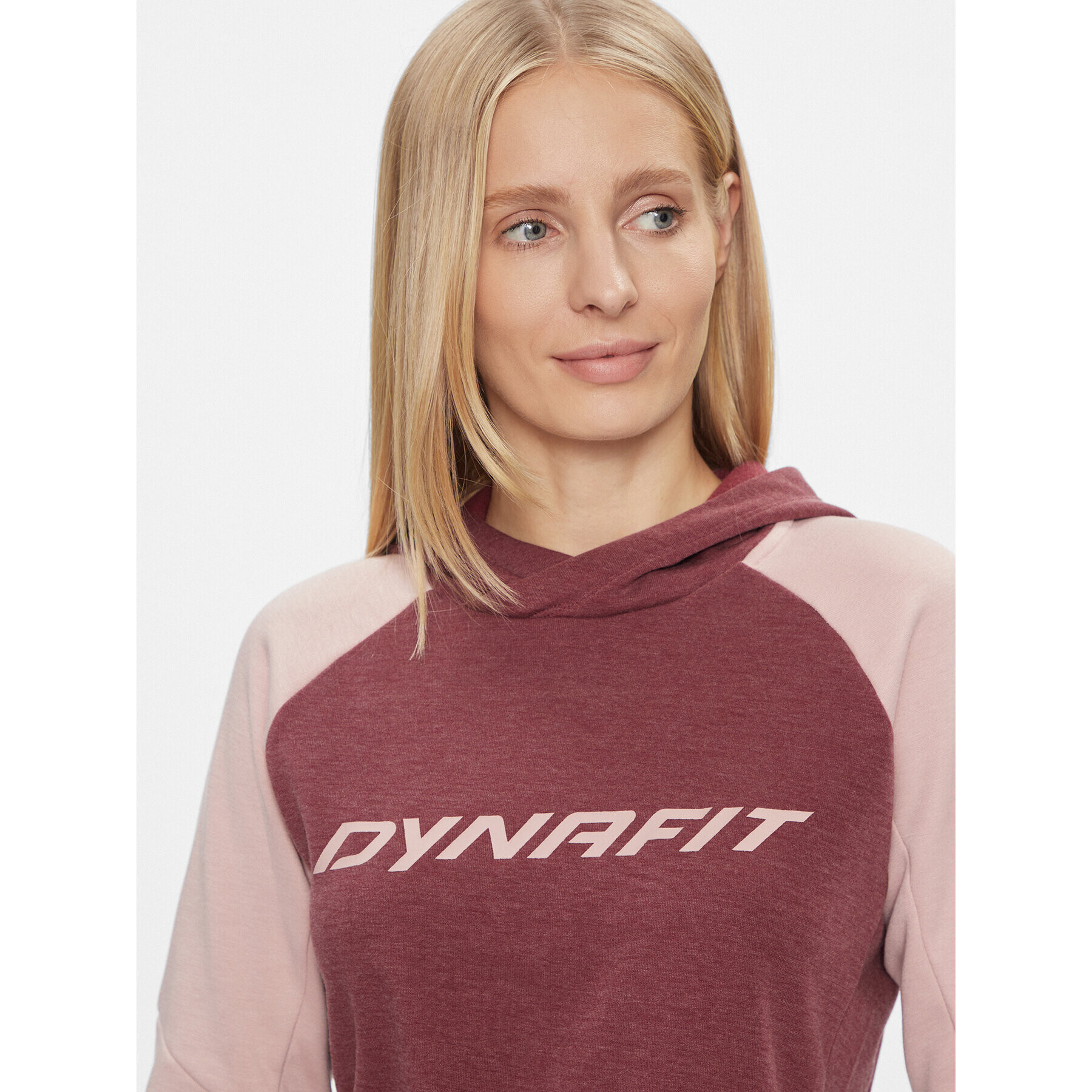 Dynafit Jopa 24/7 Ptc Hoody W 71505 Bordo rdeča Regular Fit - Pepit.si