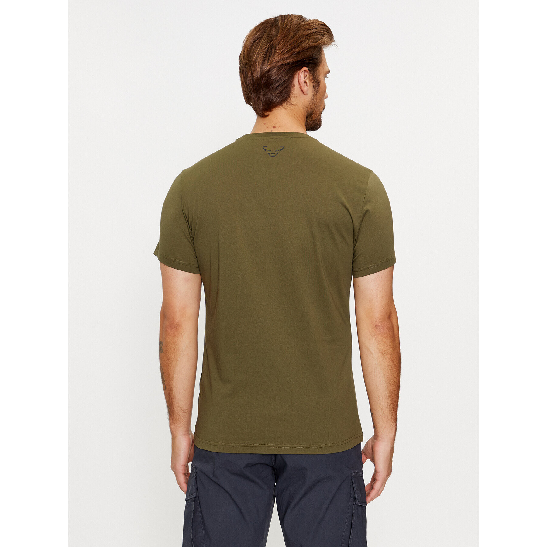 Dynafit Majica Graphic Co M S/S Tee 08-70998 Khaki Regular Fit - Pepit.si