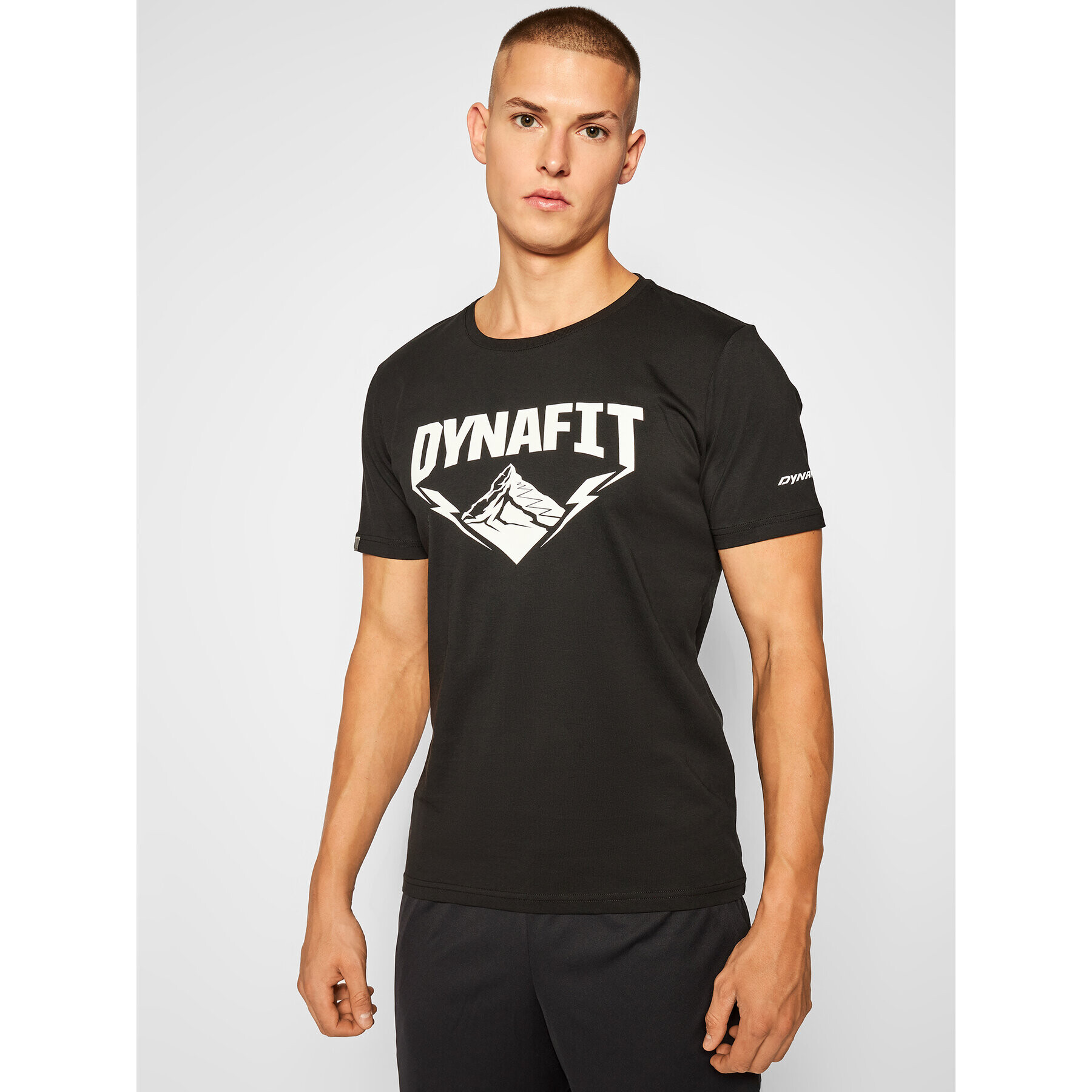 Dynafit Majica Graphic Tee 08-000070998 Črna Regular Fit - Pepit.si