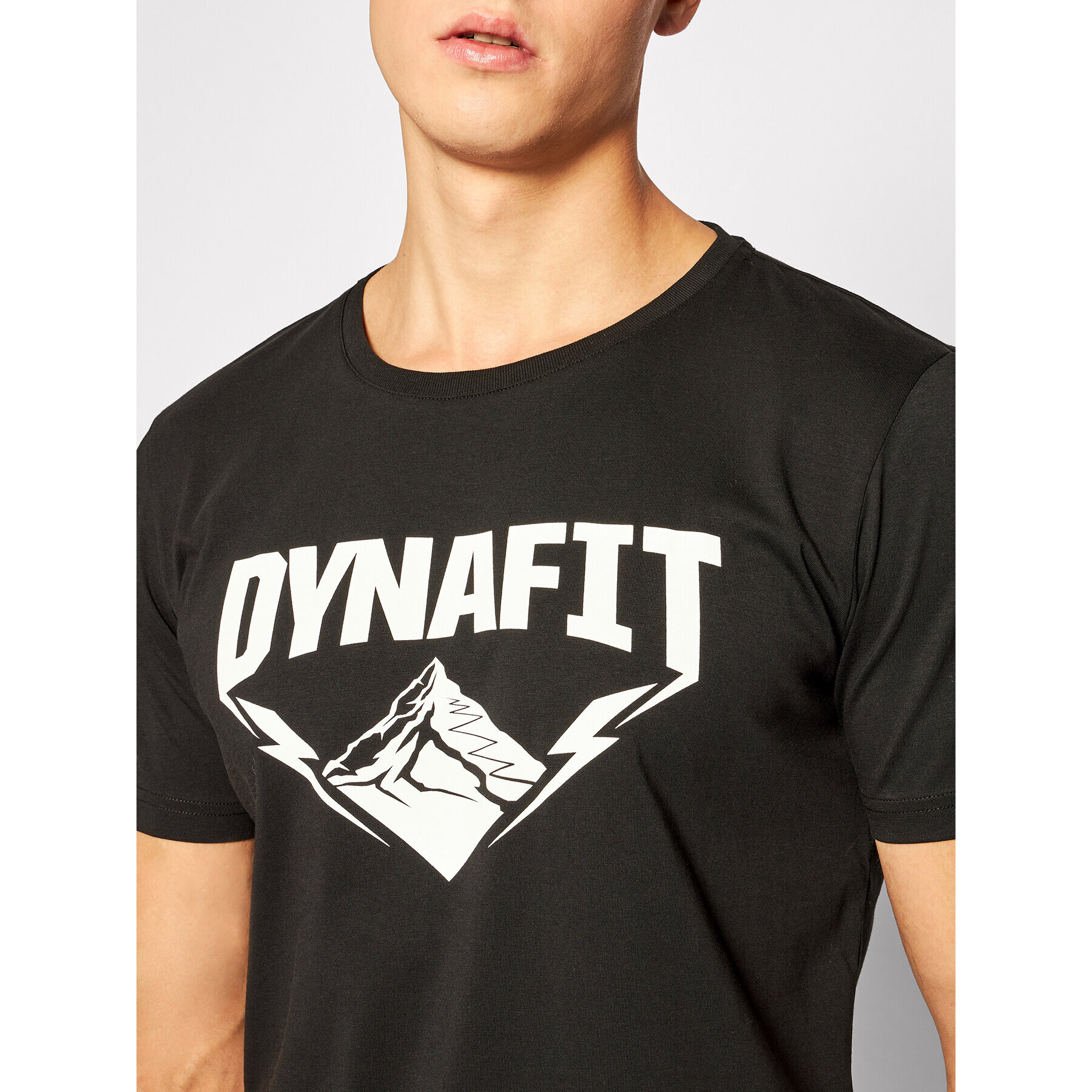 Dynafit Majica Graphic Tee 08-000070998 Črna Regular Fit - Pepit.si