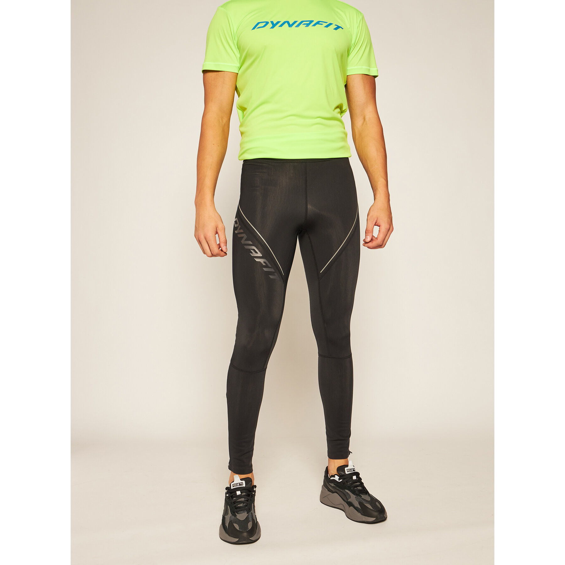 Dynafit Pajkice Winter Running Asphalt 08-70944 Črna Slim Fit - Pepit.si