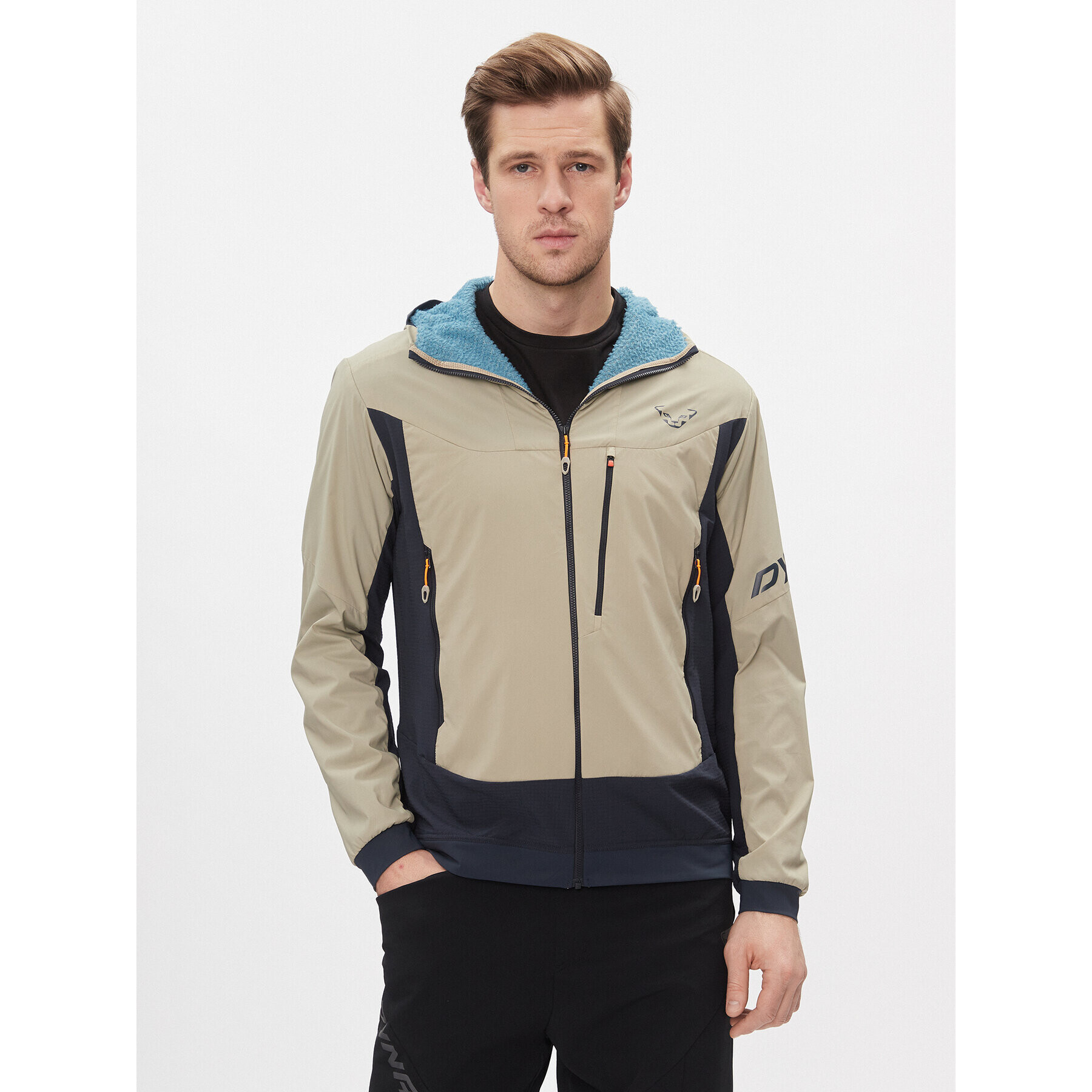 Dynafit Pohodna jakna Free Alpha Direct Jkt M 71486 Khaki Regular Fit - Pepit.si