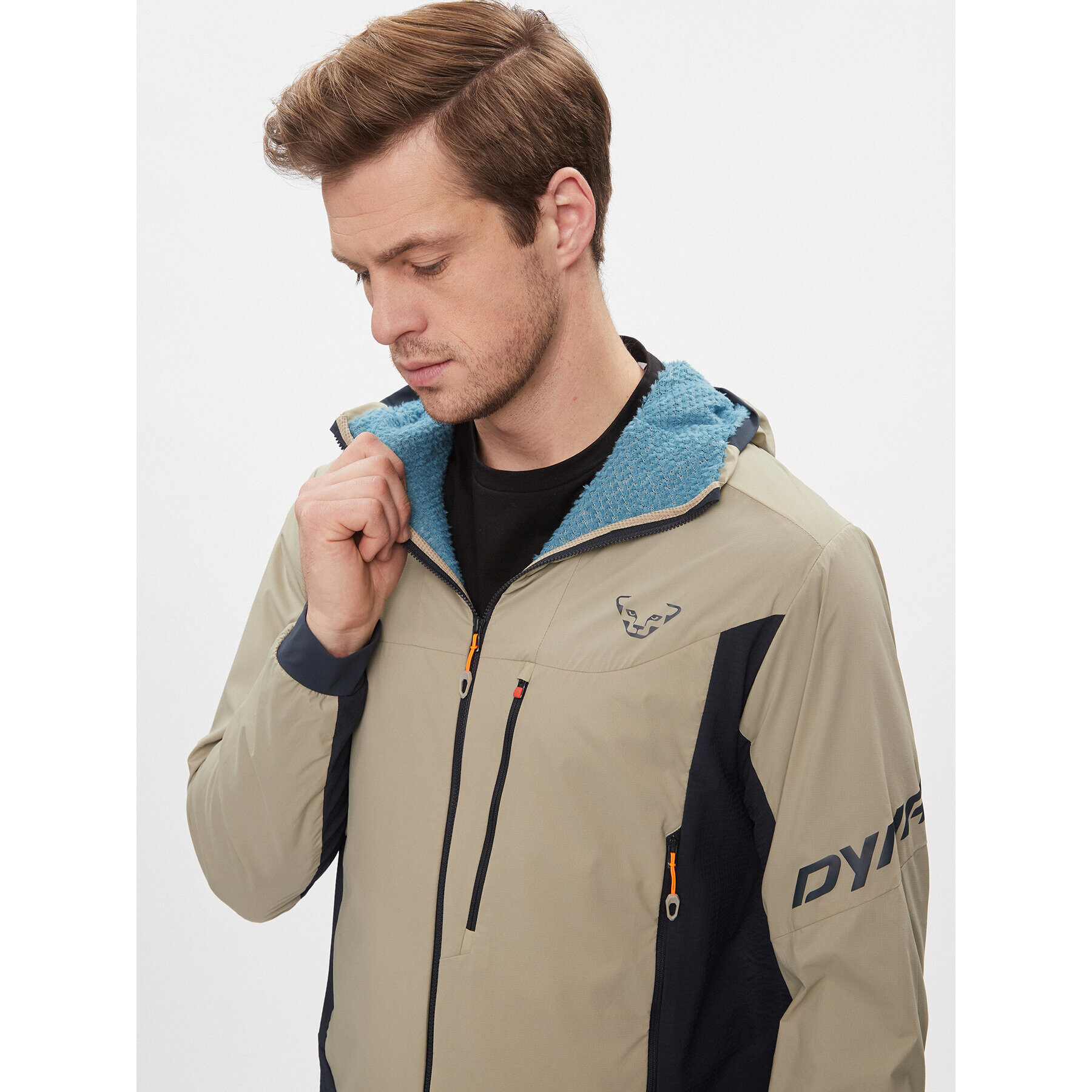 Dynafit Pohodna jakna Free Alpha Direct Jkt M 71486 Khaki Regular Fit - Pepit.si