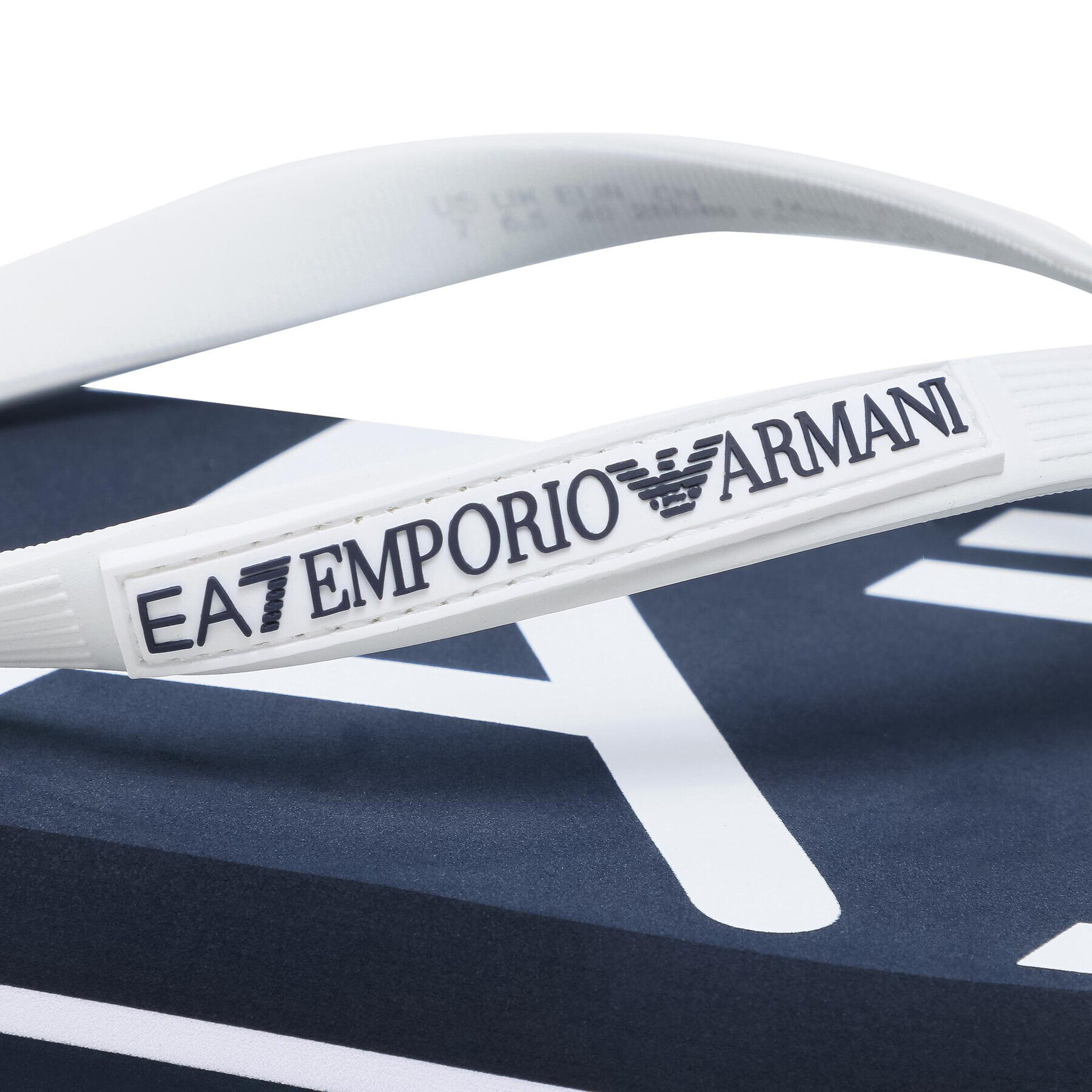 EA7 Emporio Armani Japonke XCQ004 XK196 N527 Bela - Pepit.si