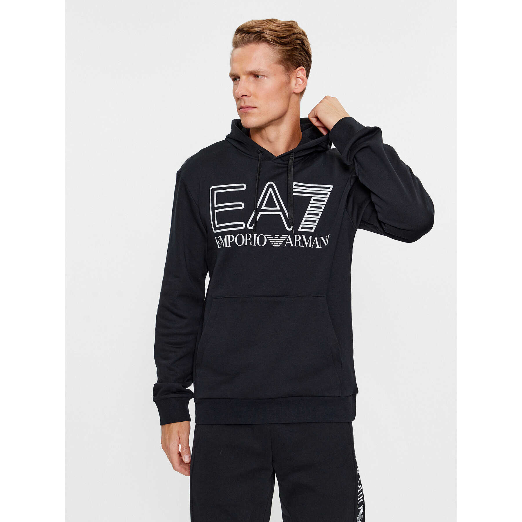 EA7 Emporio Armani Jopa 6RPM09 PJSHZ 1200 Črna Regular Fit - Pepit.si