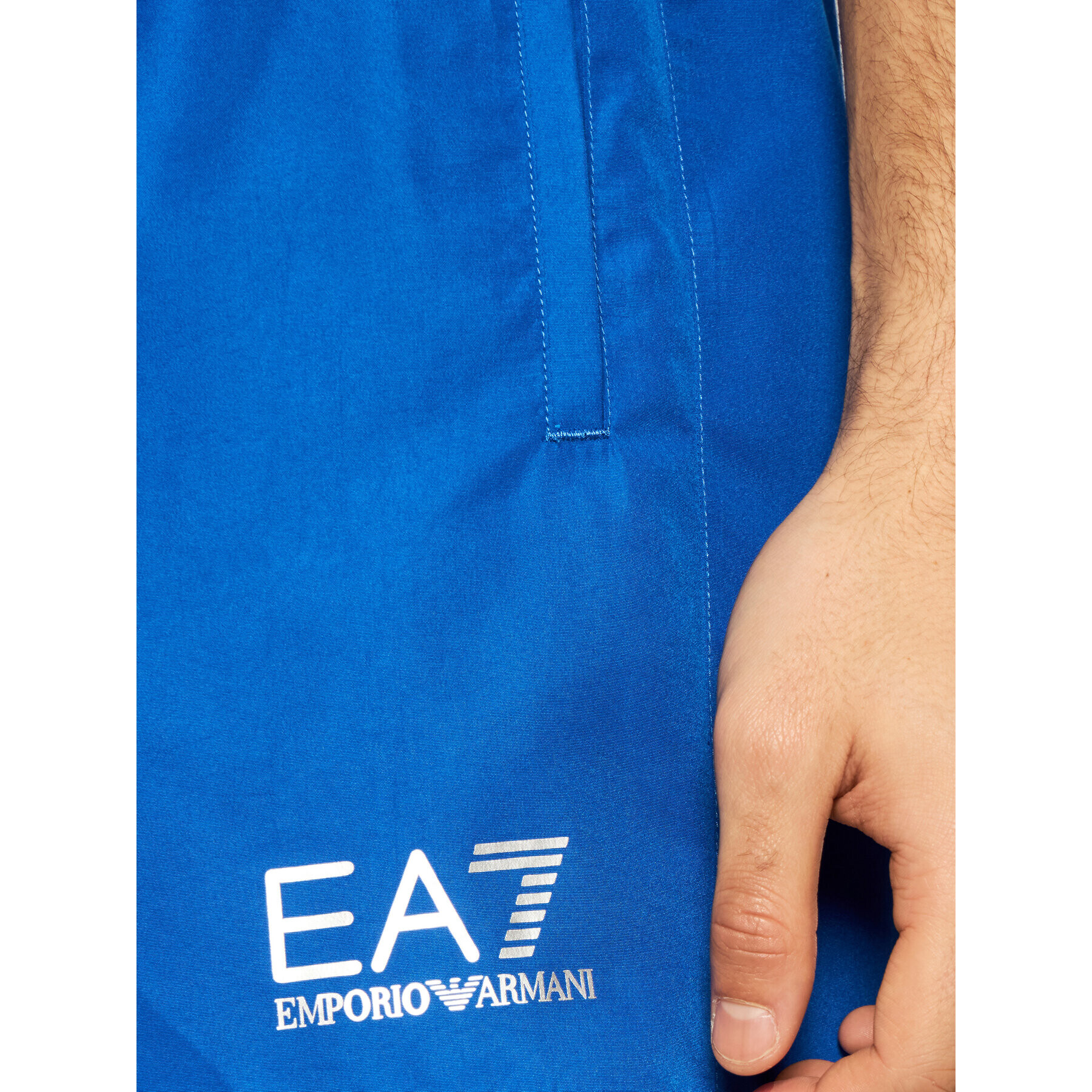 EA7 Emporio Armani Kopalne hlače 902000 CC721 05933 Mornarsko modra Regular Fit - Pepit.si