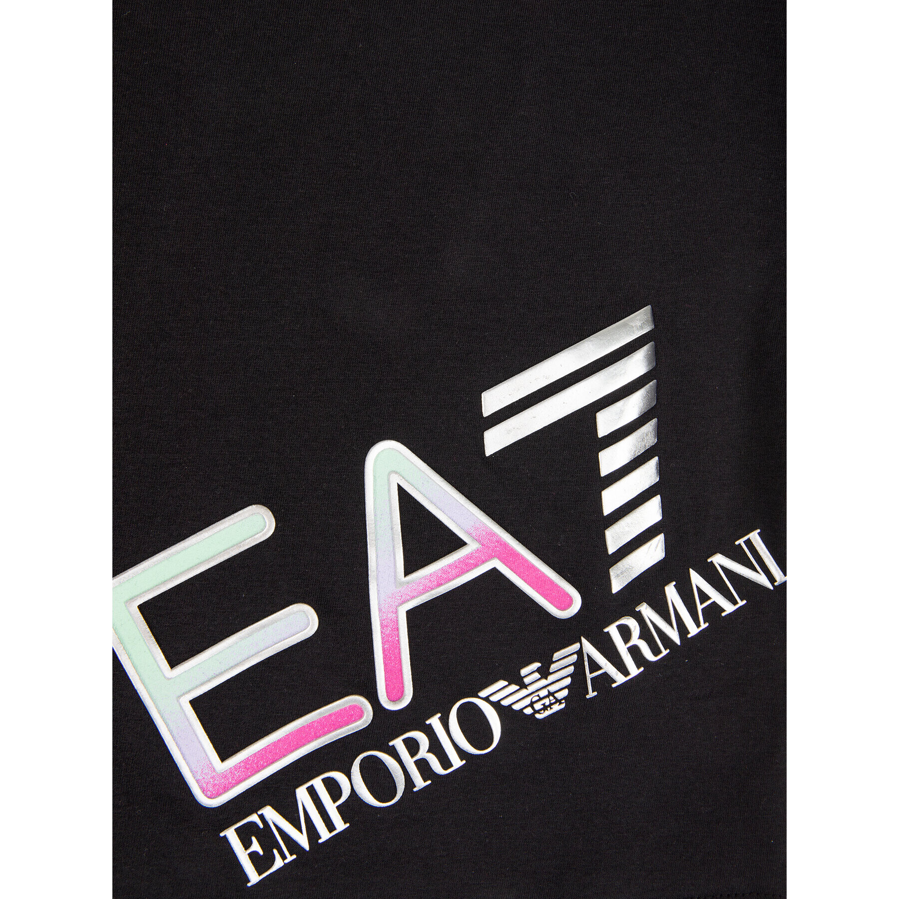 EA7 Emporio Armani Majica 3HFT54 FJ22Z 1200 Črna Regular Fit - Pepit.si