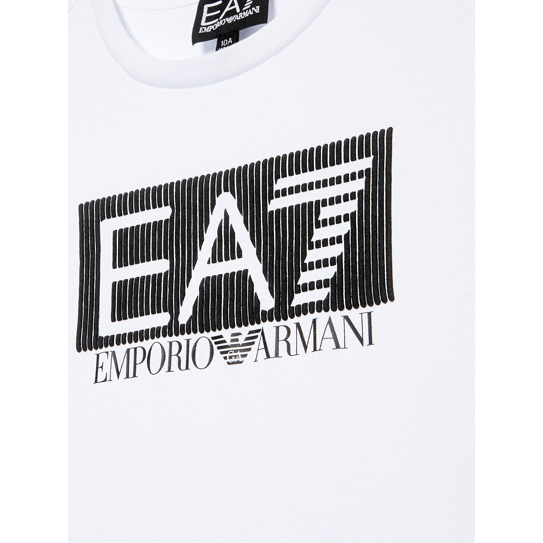 EA7 Emporio Armani Majica 3RBT53 BJ02Z 1100 Bela Regular Fit - Pepit.si