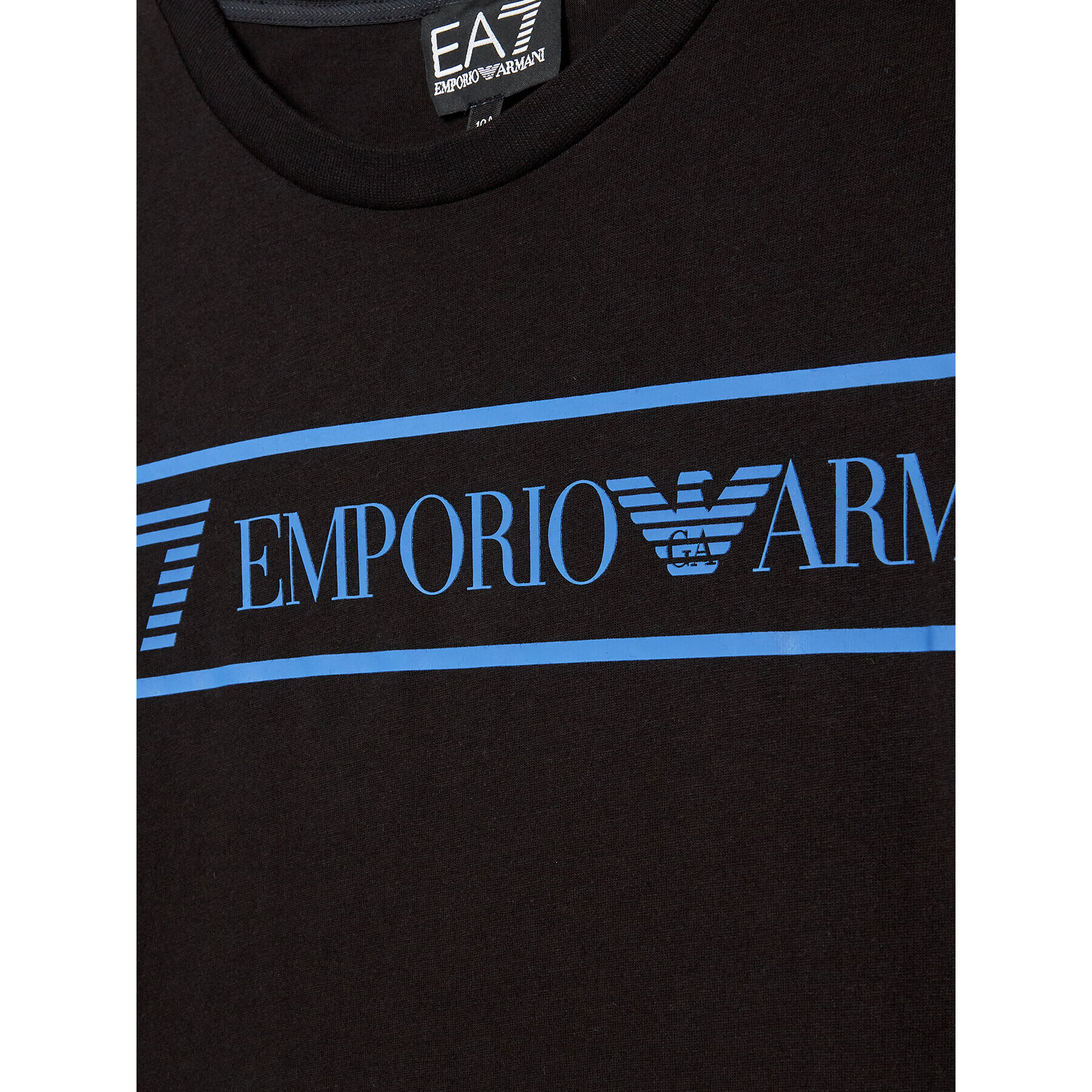 EA7 Emporio Armani Majica 3RBT59 BJ02Z 1200 Črna Regular Fit - Pepit.si