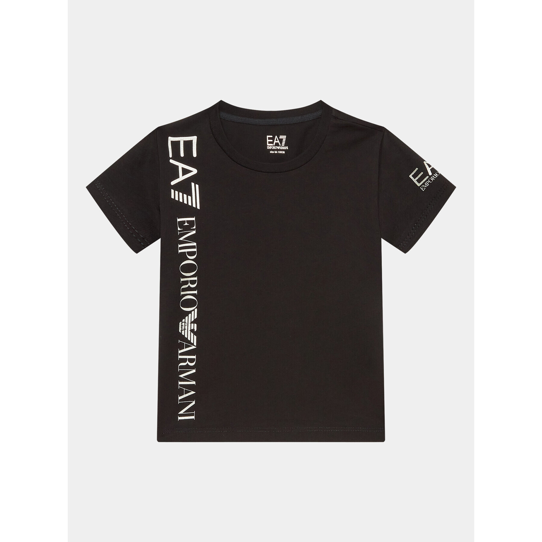 EA7 Emporio Armani Majica 3RFT02 FJHHZ 0200 Črna Regular Fit - Pepit.si