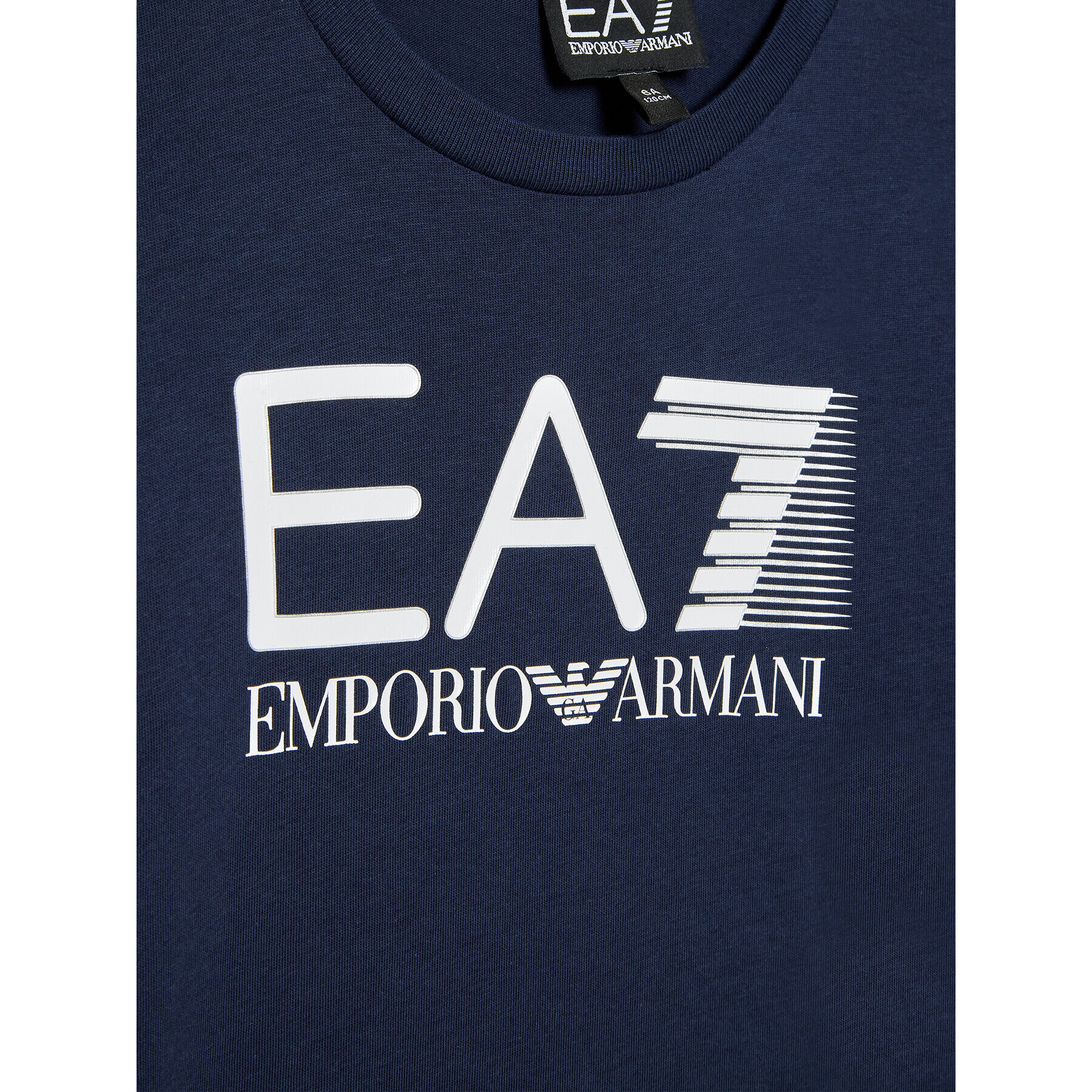 EA7 Emporio Armani Majica 6LBT53 BJ02Z 1554 Mornarsko modra Regular Fit - Pepit.si