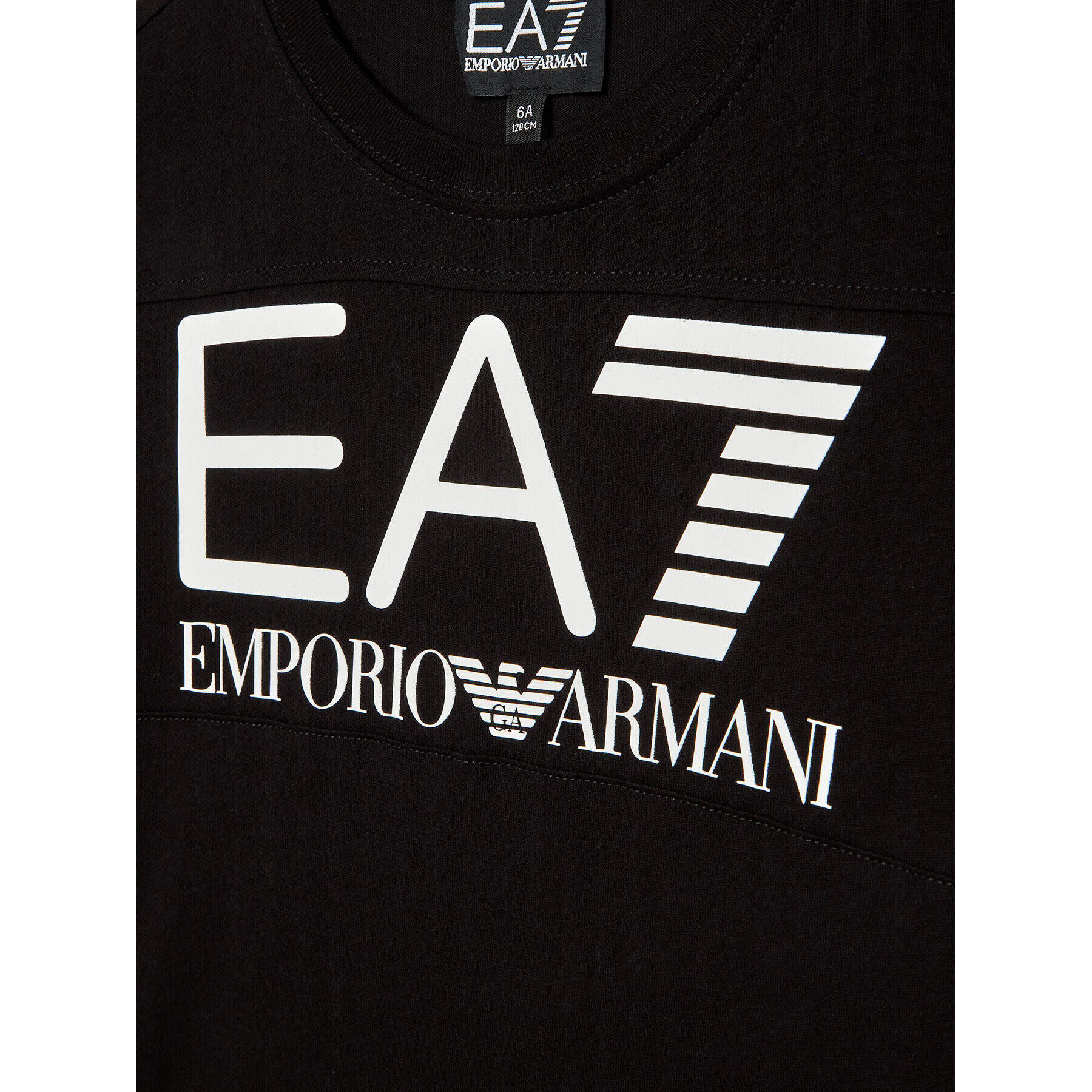 EA7 Emporio Armani Majica 6LBT58 BJ02Z 1200 Črna Regular Fit - Pepit.si