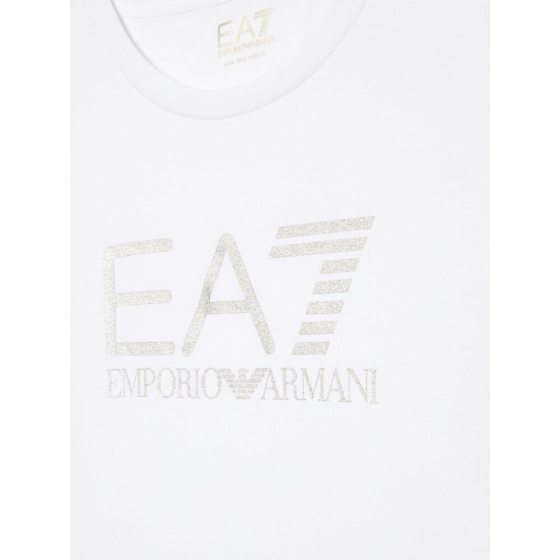 EA7 Emporio Armani Majica 8NFT01 FJ2HZ 0101 Bela Regular Fit - Pepit.si