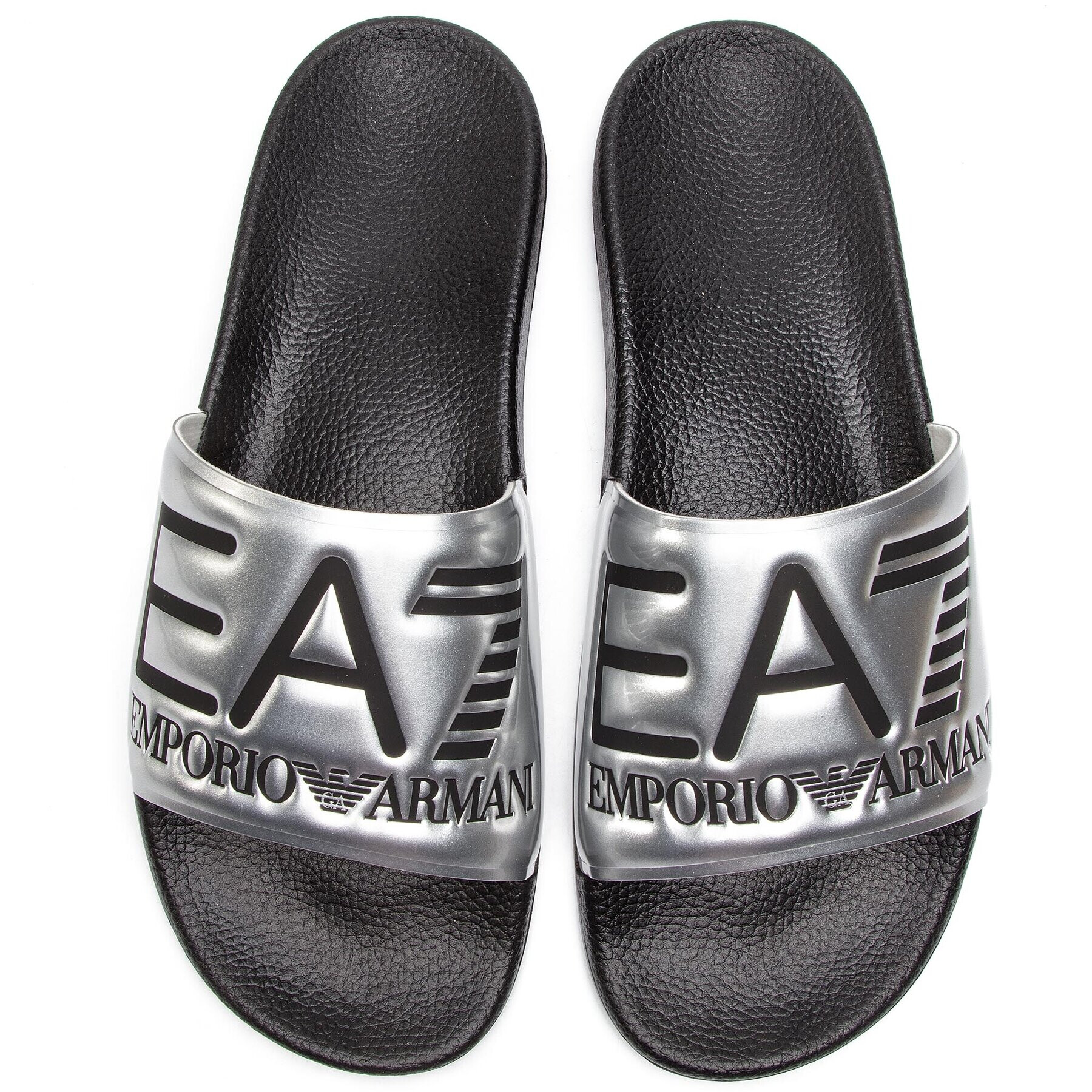 EA7 Emporio Armani Natikači XCP001 XCC22 A854 Srebrna - Pepit.si