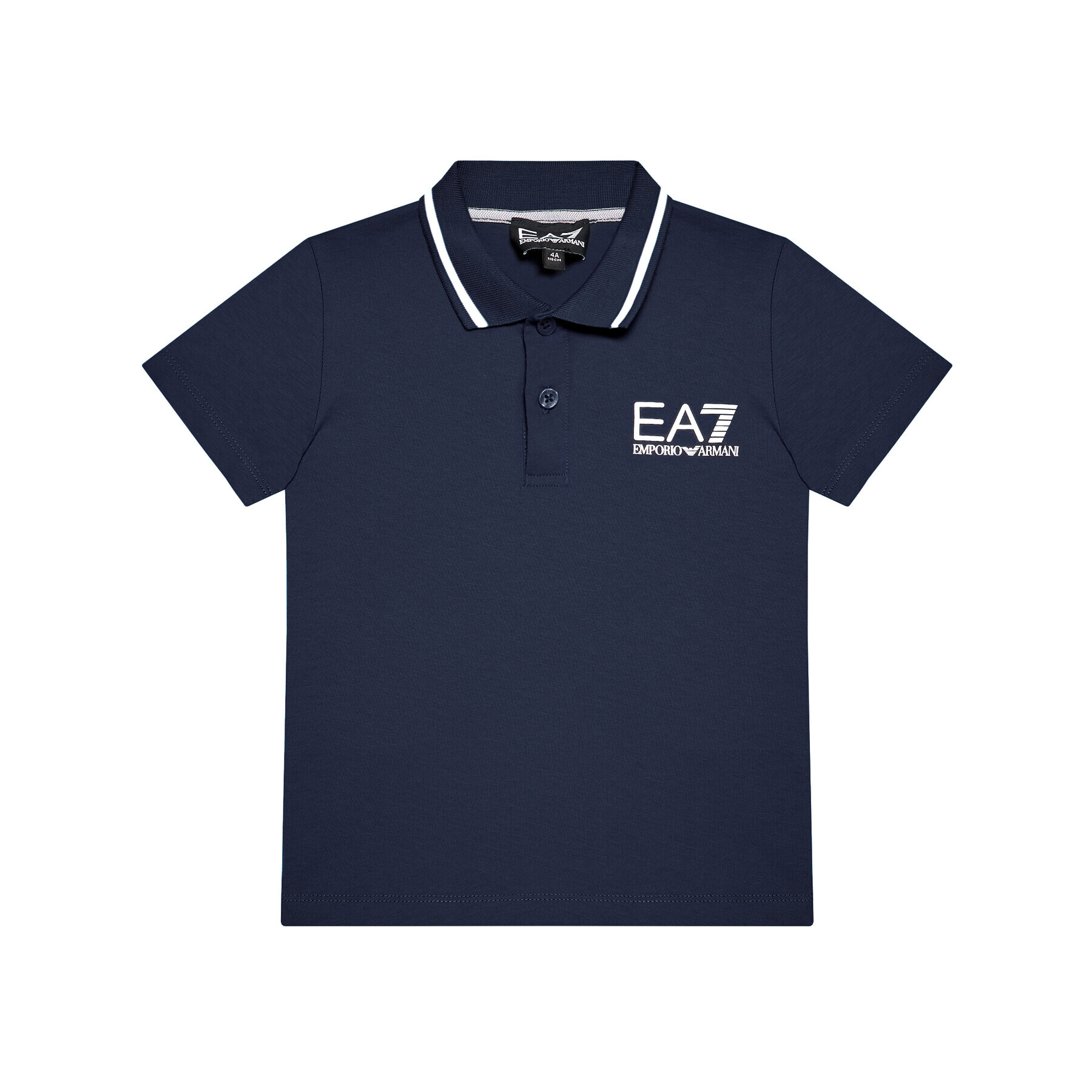 EA7 Emporio Armani Polo majica 3KBF51 BJ02Z 1554 Mornarsko modra Regular Fit - Pepit.si