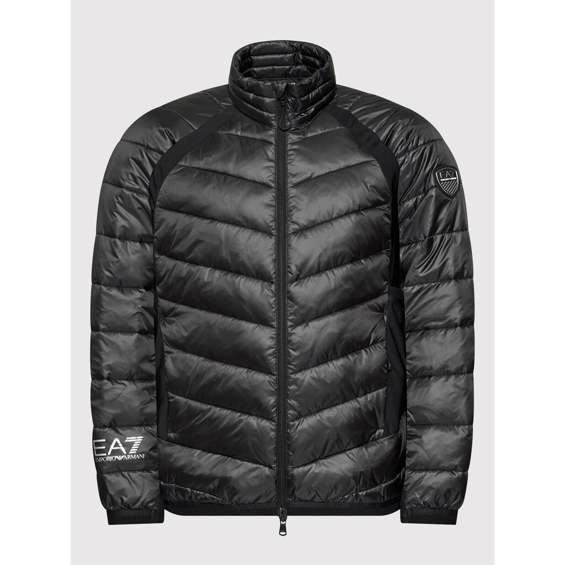 EA7 Emporio Armani Puhovka 6KPB45 PNQ9Z 1200 Črna Regular Fit - Pepit.si