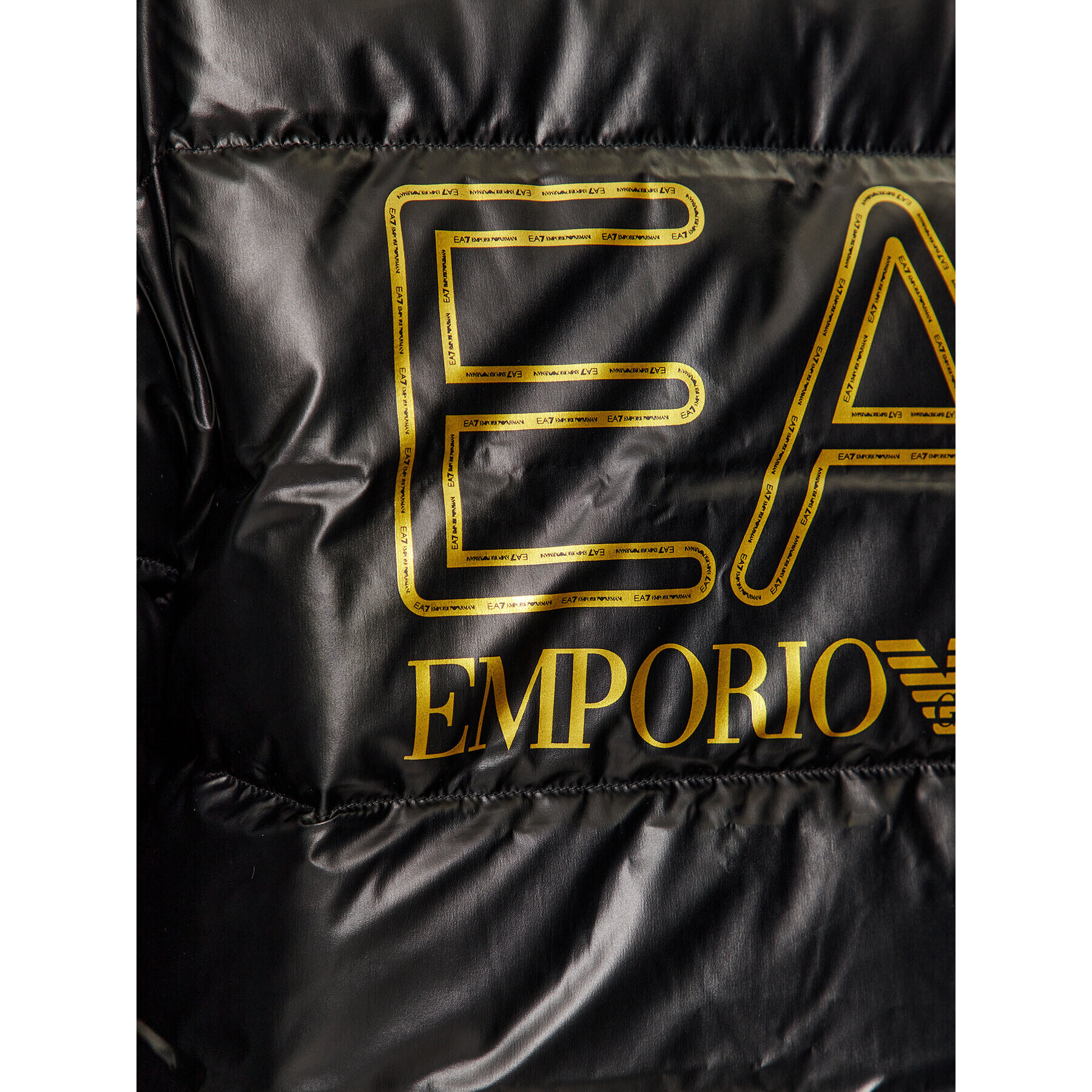 EA7 Emporio Armani Puhovka 6RPB02 PN3VZ 0208 Črna Regular Fit - Pepit.si