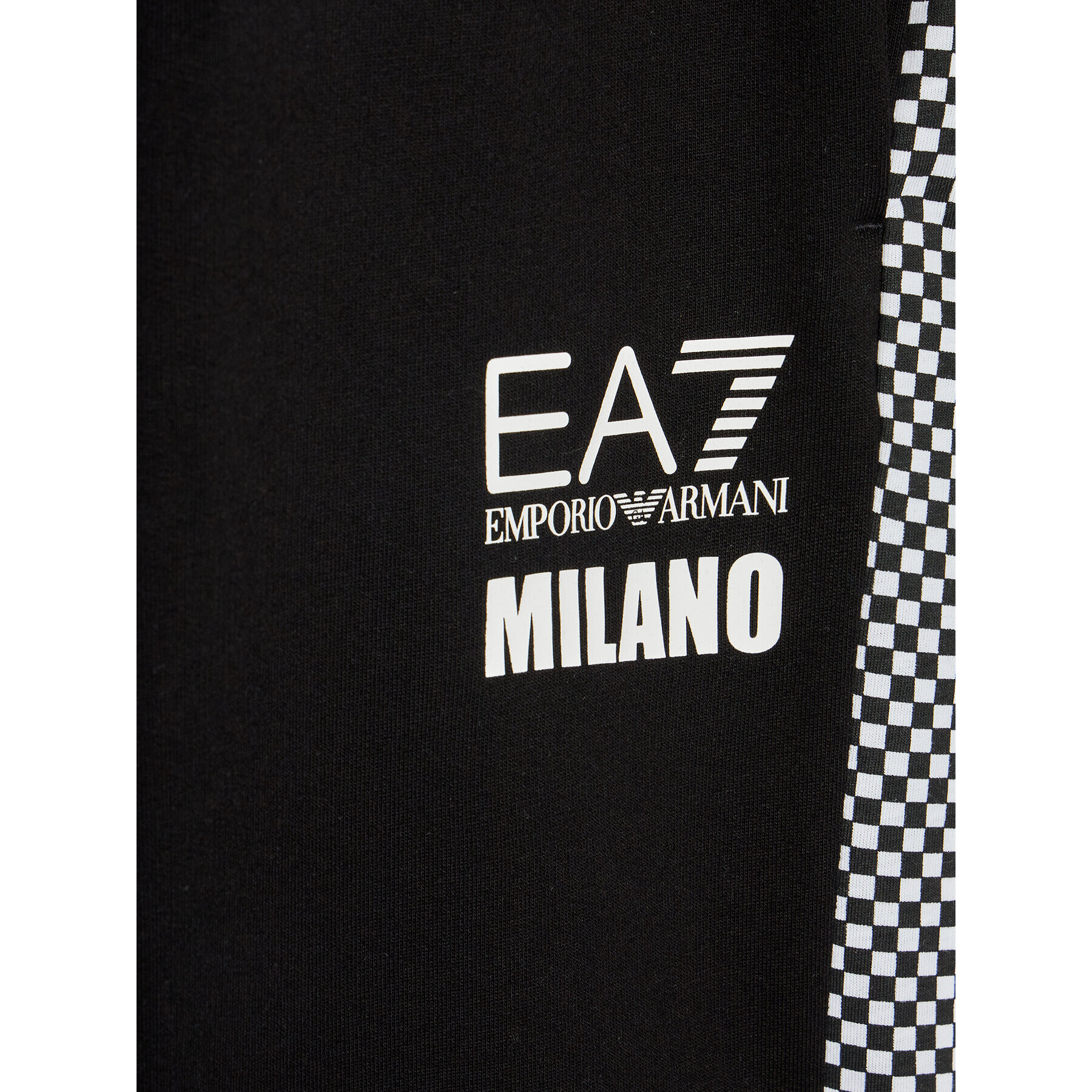 EA7 Emporio Armani Spodnji del trenirke 6RBP60 BJ05Z 1200 Črna Regular Fit - Pepit.si