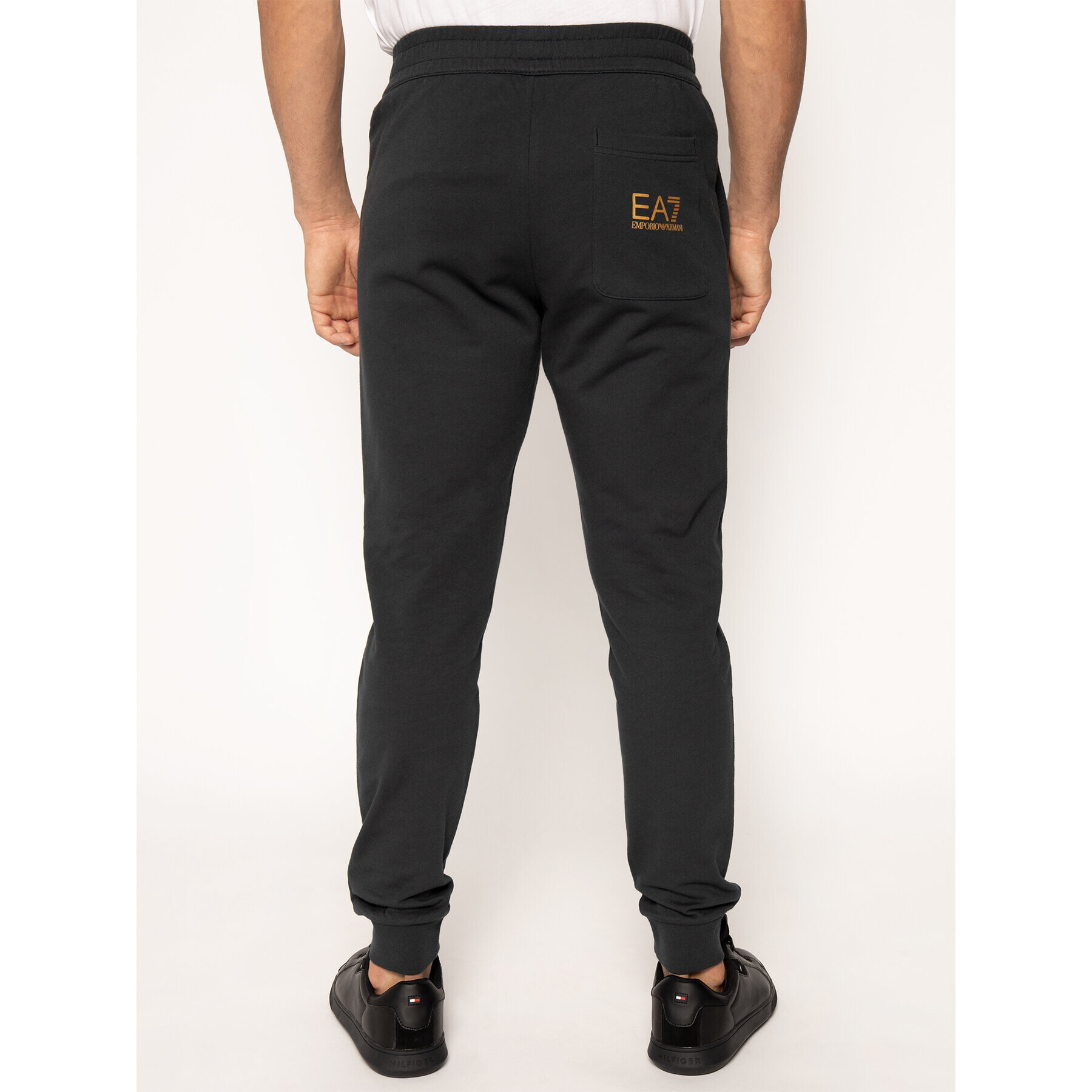 EA7 Emporio Armani Spodnji del trenirke 8NPPC3 PJ05Z 1583 Mornarsko modra Slim Fit - Pepit.si