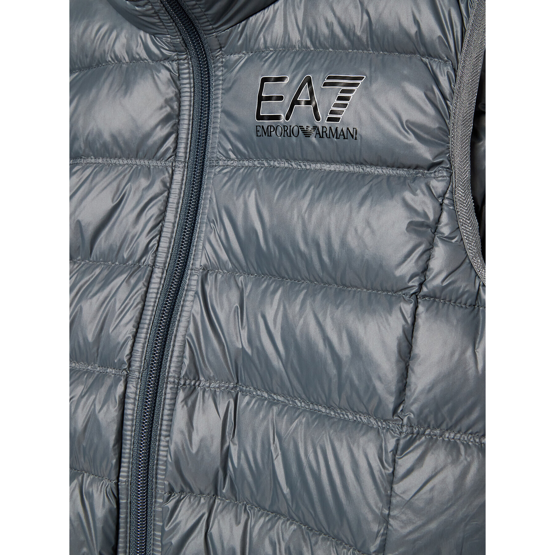 EA7 Emporio Armani Telovnik 8NBQ02 BN29Z 1977 Siva Regular Fit - Pepit.si