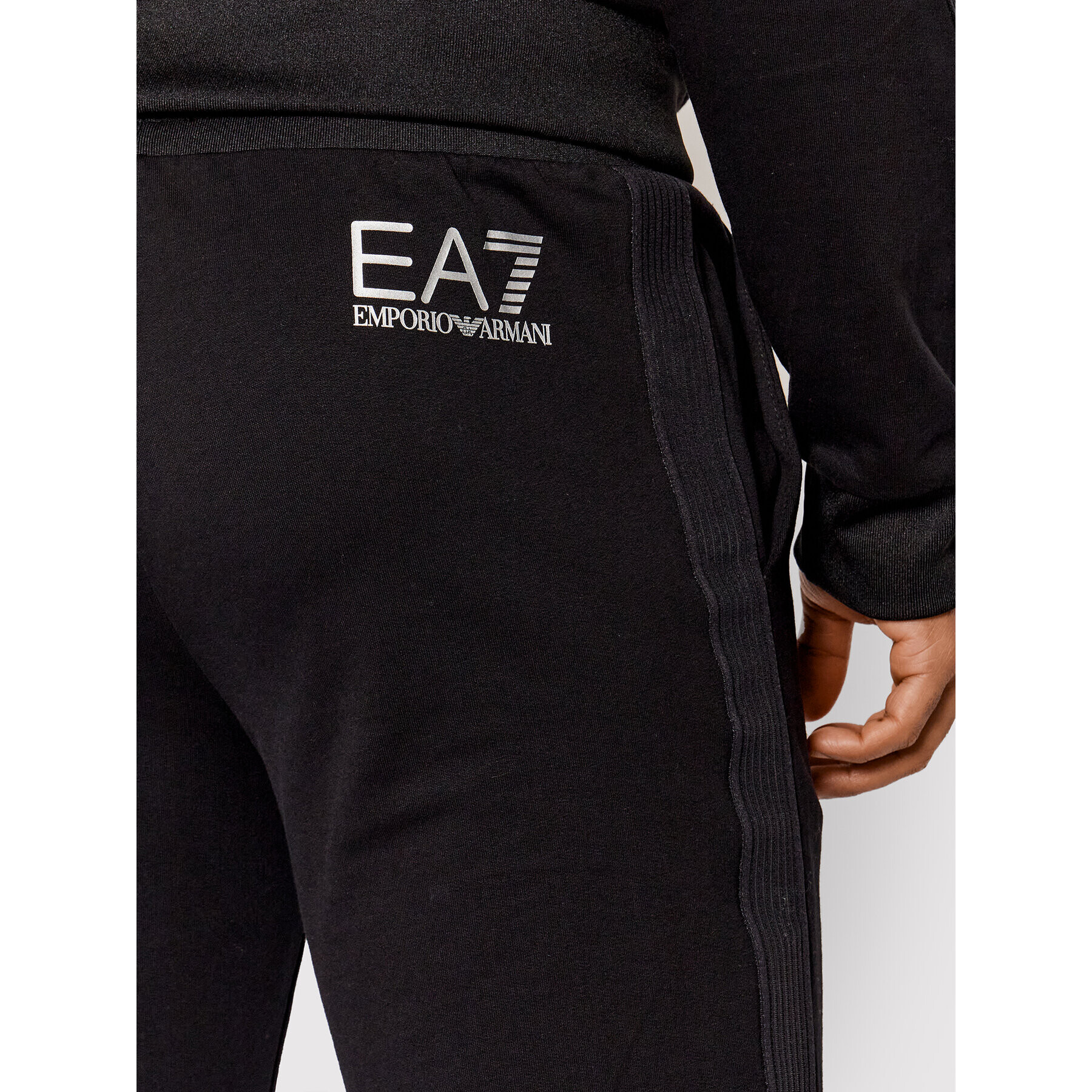 EA7 Emporio Armani Trenirka 3LPV56 PJ05Z 1200 Črna Regular Fit - Pepit.si