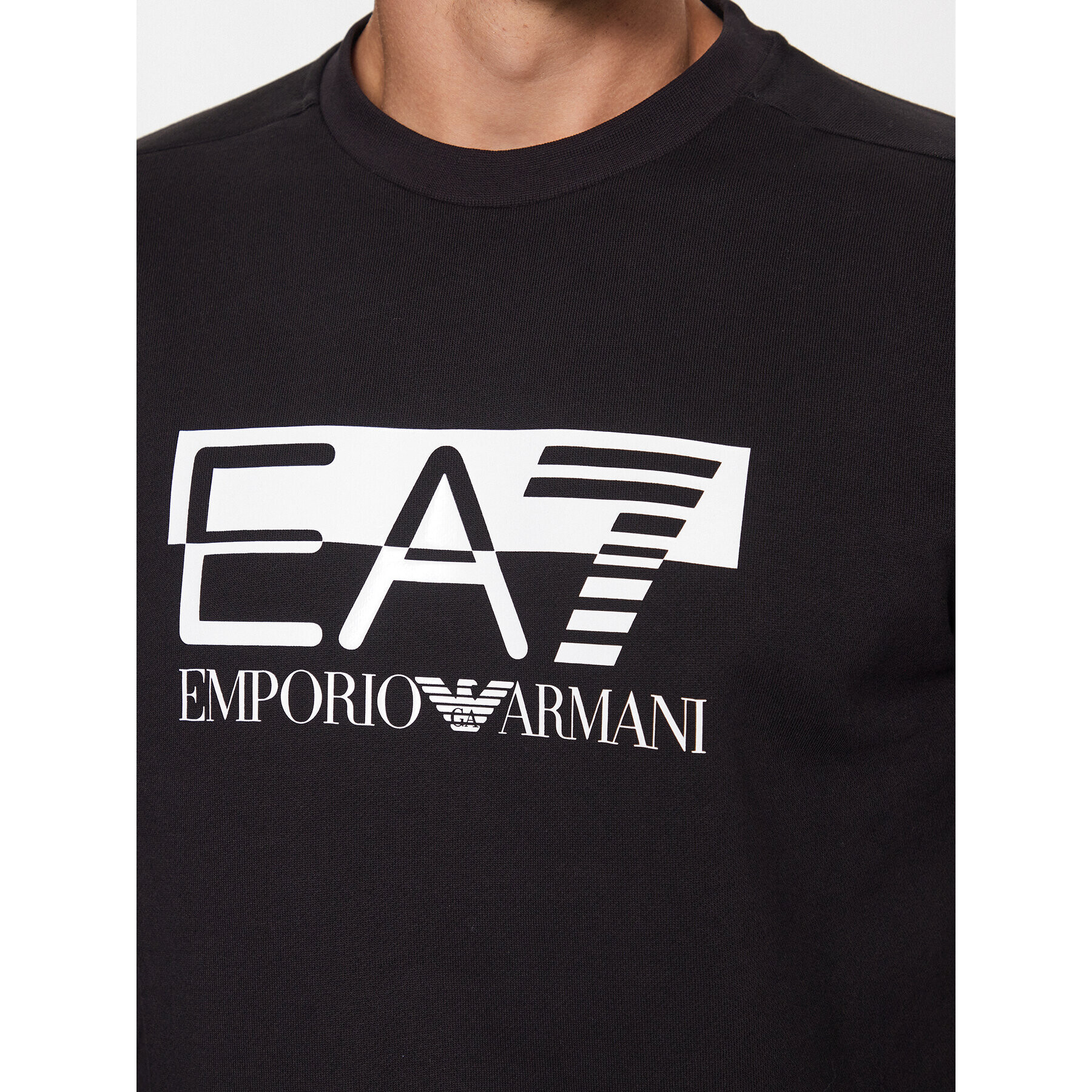 EA7 Emporio Armani Trenirka 6RPV64 PJ07Z 0200 Črna Regular Fit - Pepit.si