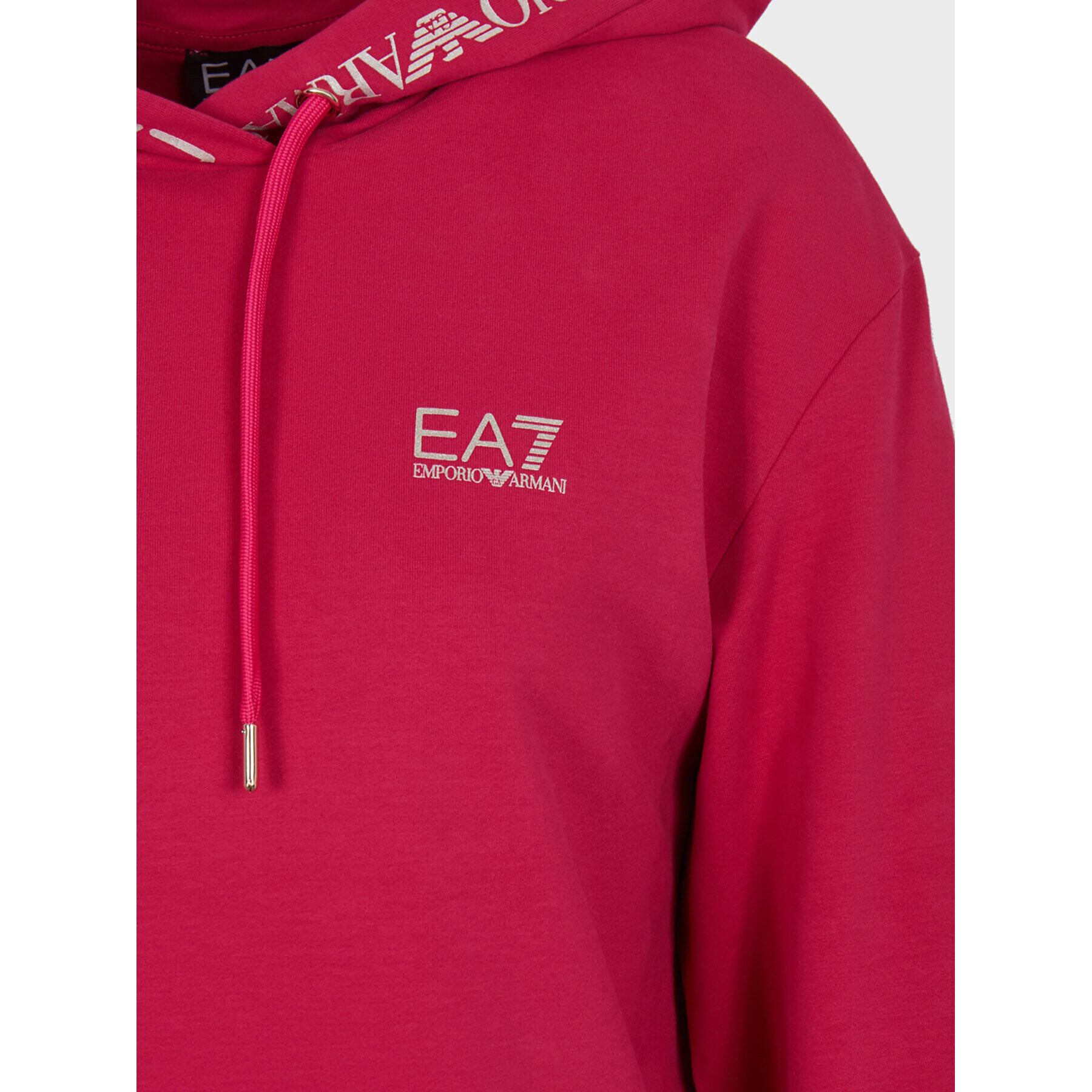 EA7 Emporio Armani Trenirka 8NTV52 TJCQZ 24GF Rdeča Regular Fit - Pepit.si