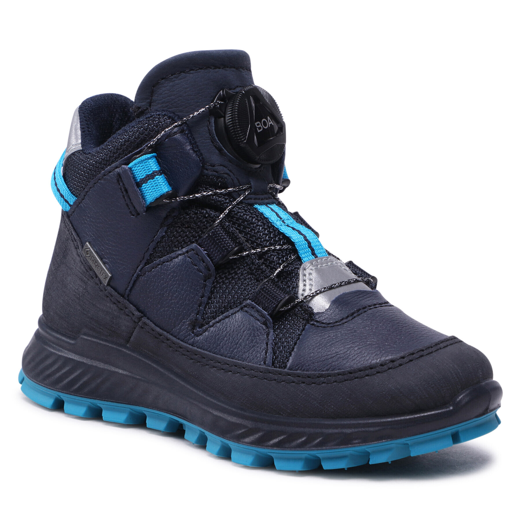 ECCO Gležnjarji Exostrike Kids GORE-TEX 76193251117 Mornarsko modra - Pepit.si