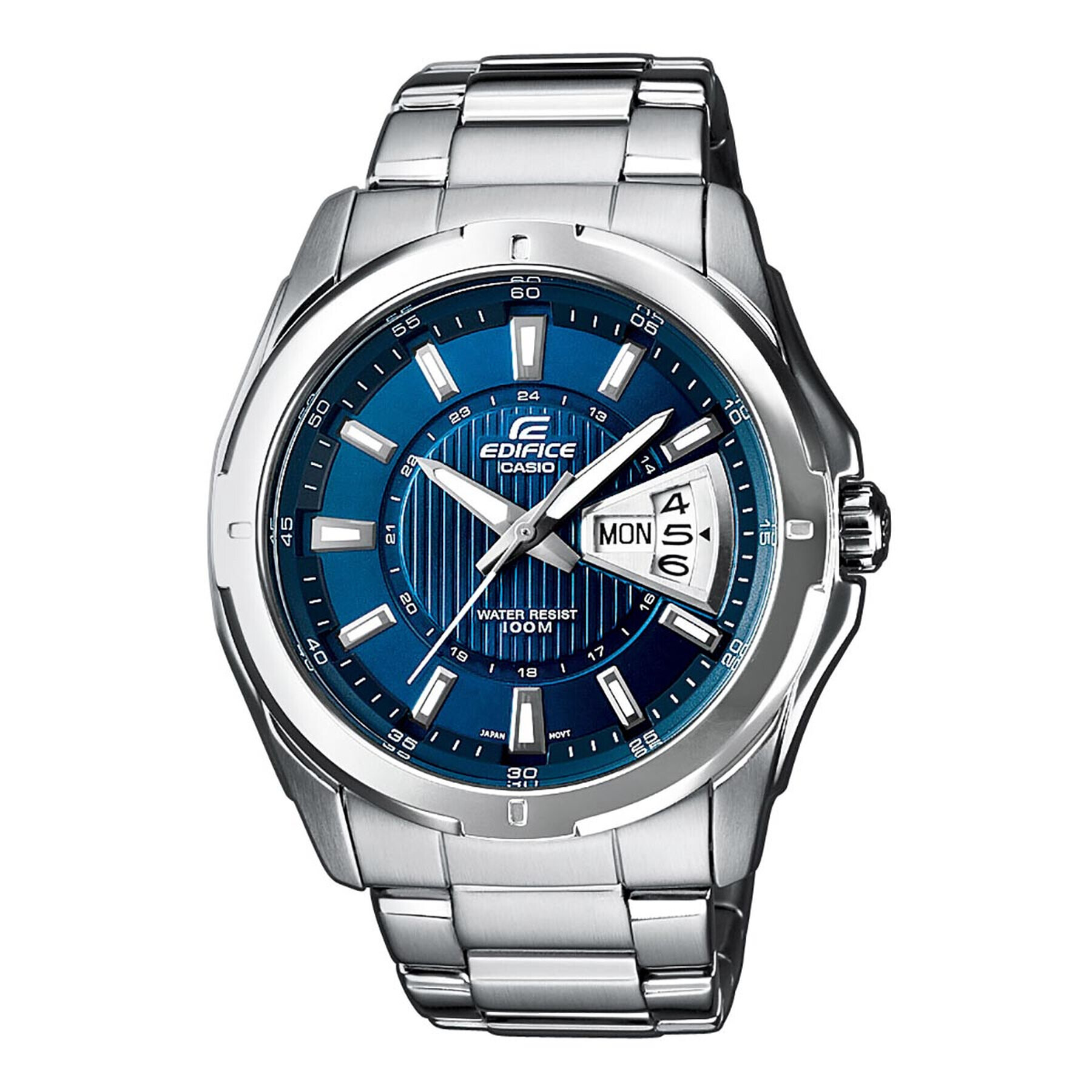 Casio Ročna ura Edifice EF-129D-2AVEF Srebrna - Pepit.si