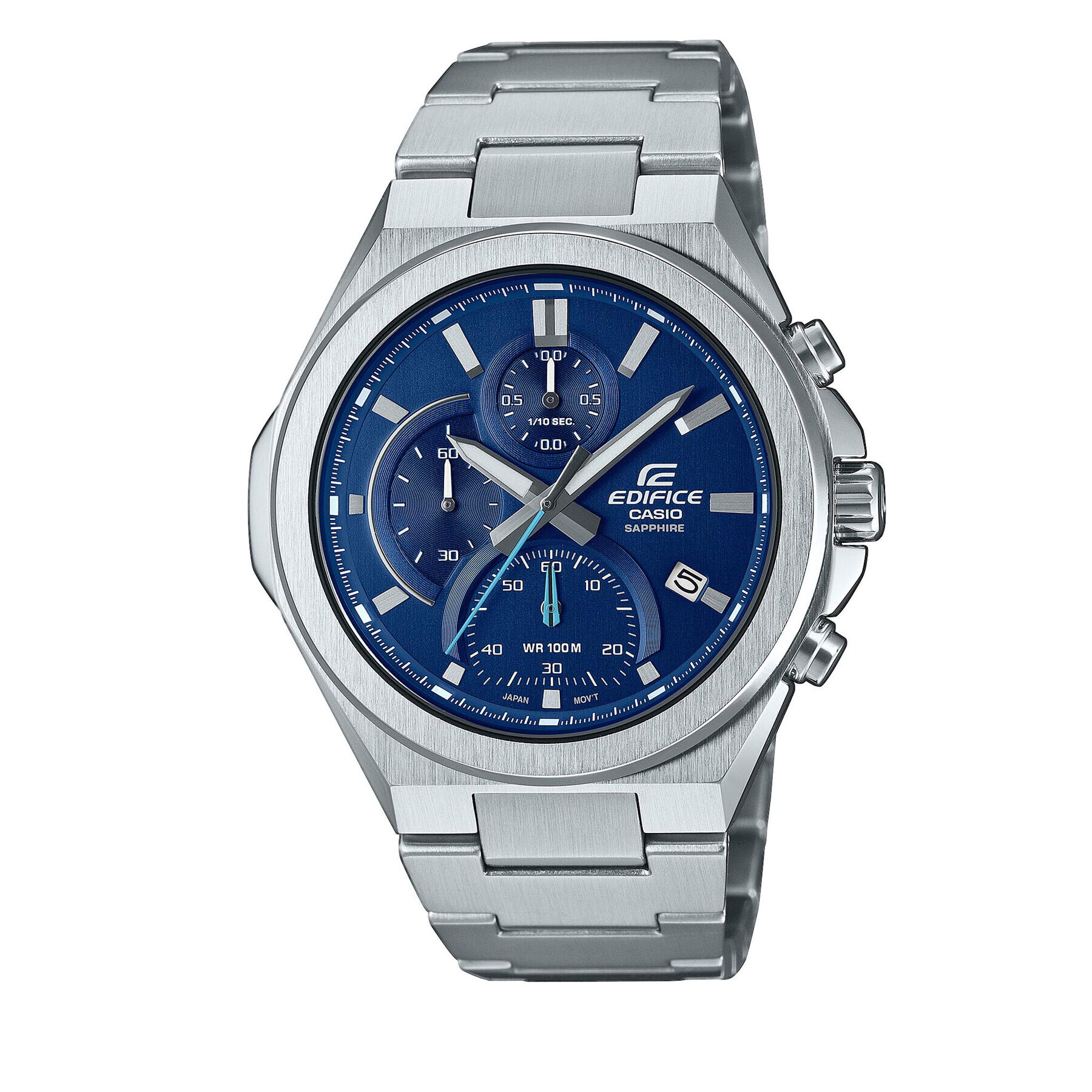 Casio Ročna ura Edifice EFB-700D-2AVUEF Srebrna - Pepit.si