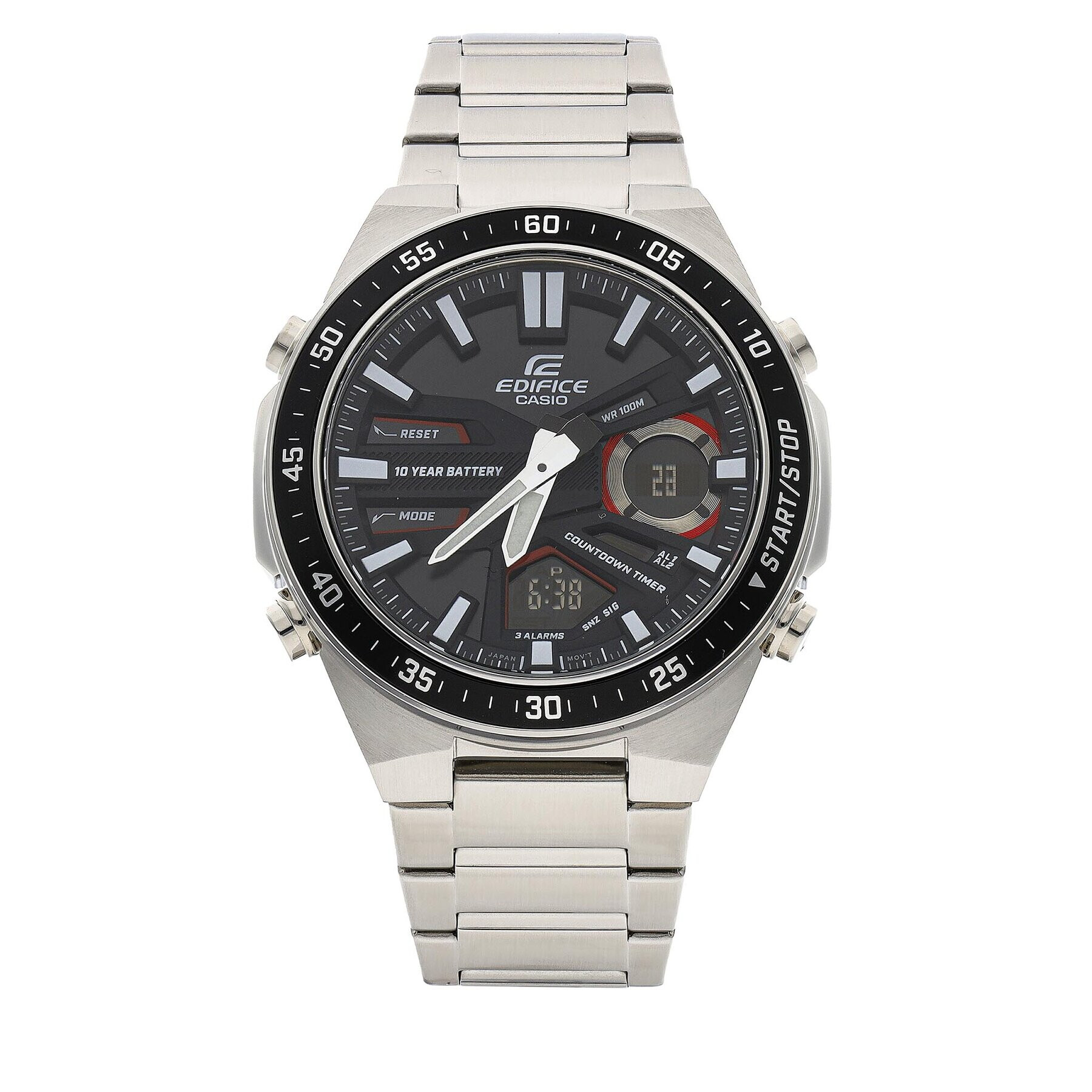 Casio Ročna ura EFV-C110D-1A4VEF Srebrna - Pepit.si