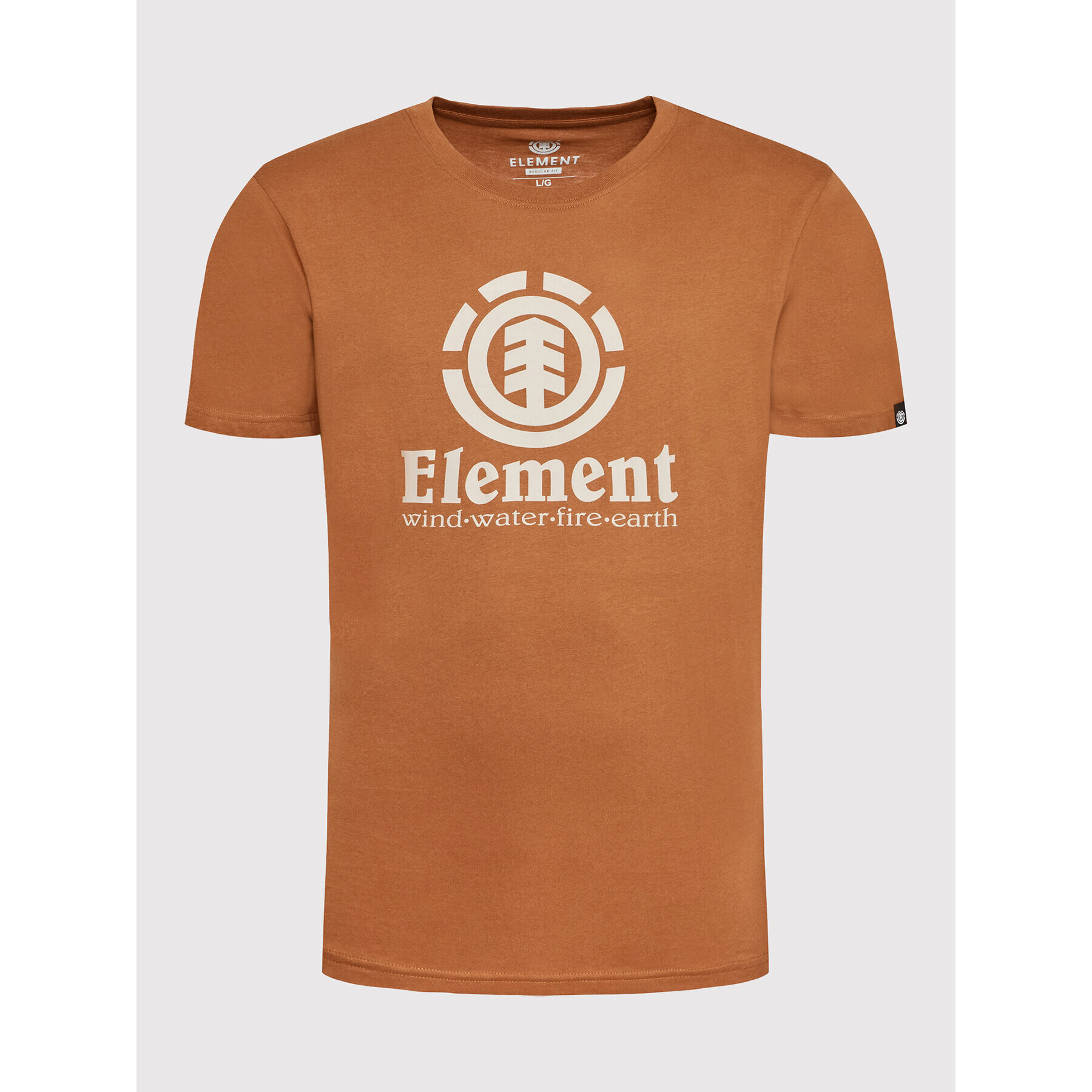 Element Majica Vertical Z1SSI4 Oranžna Regular Fit - Pepit.si