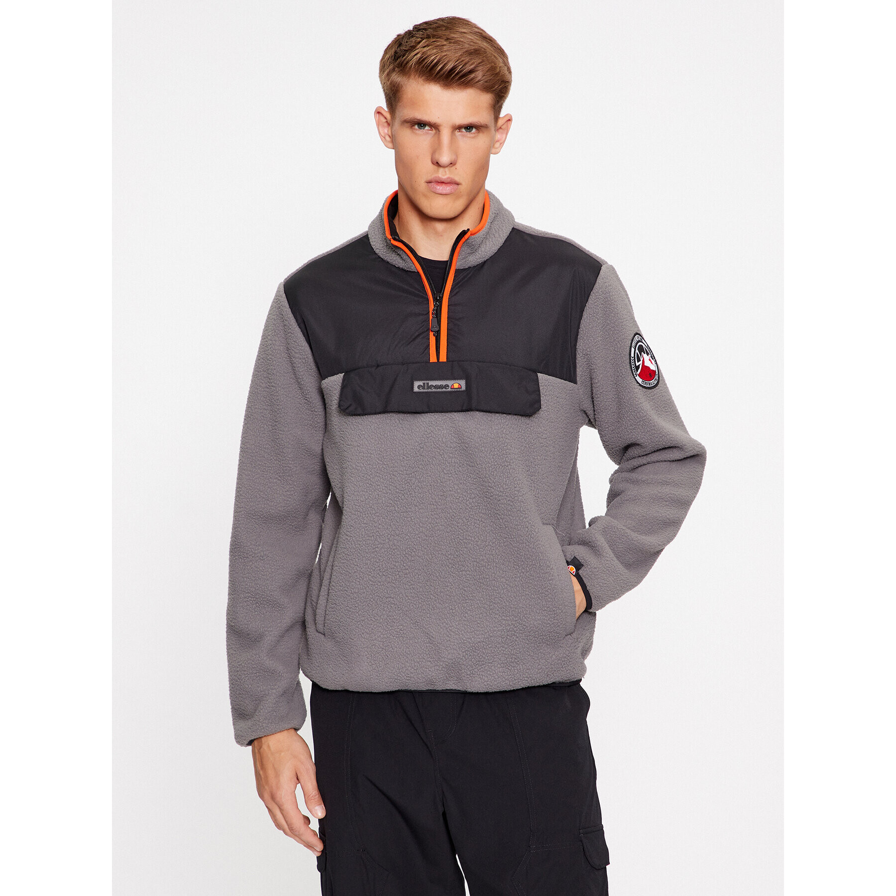 Ellesse Flis Zinco SHT19077 Siva Regular Fit - Pepit.si