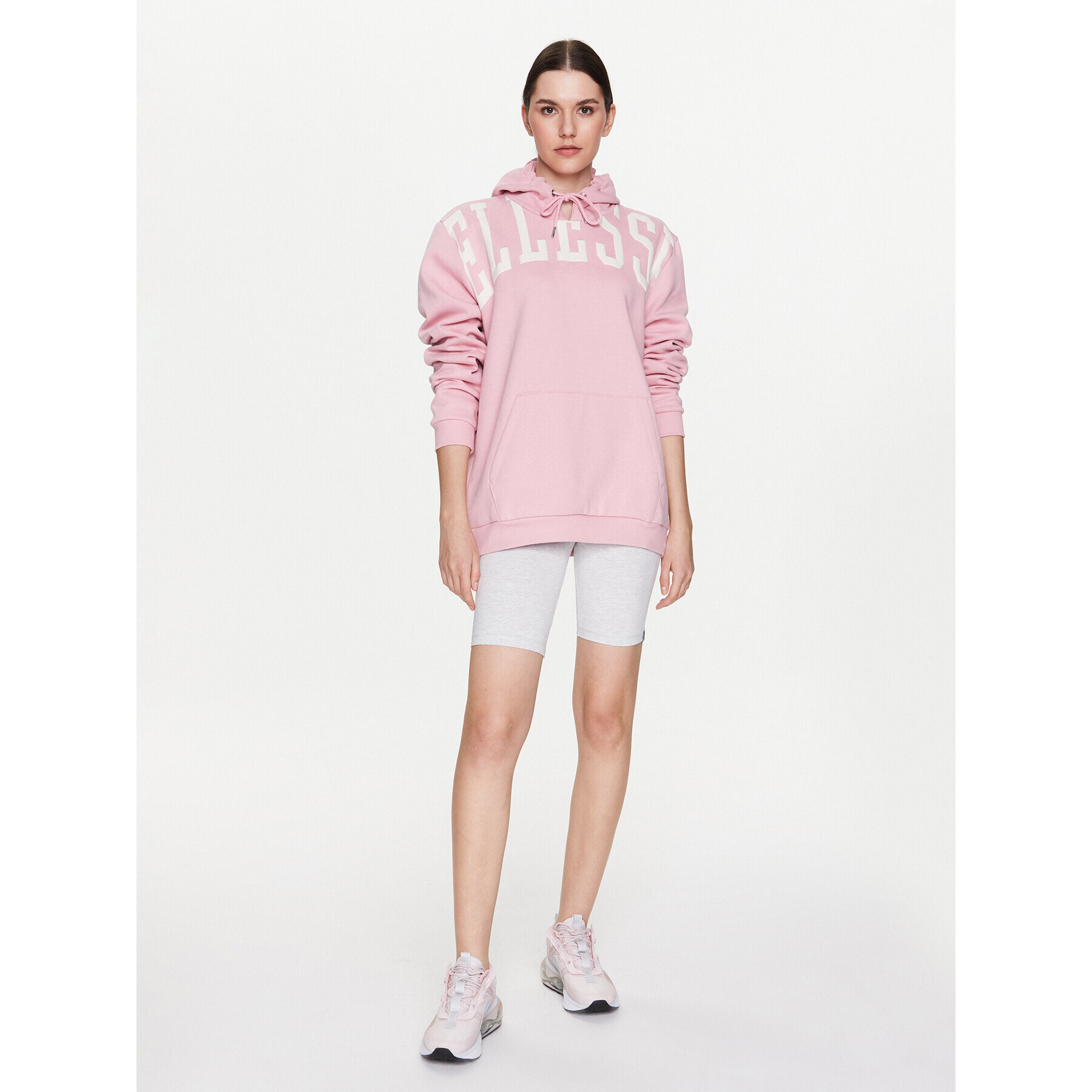 Ellesse Jopa Huffo SGR17861 Roza Relaxed Fit - Pepit.si