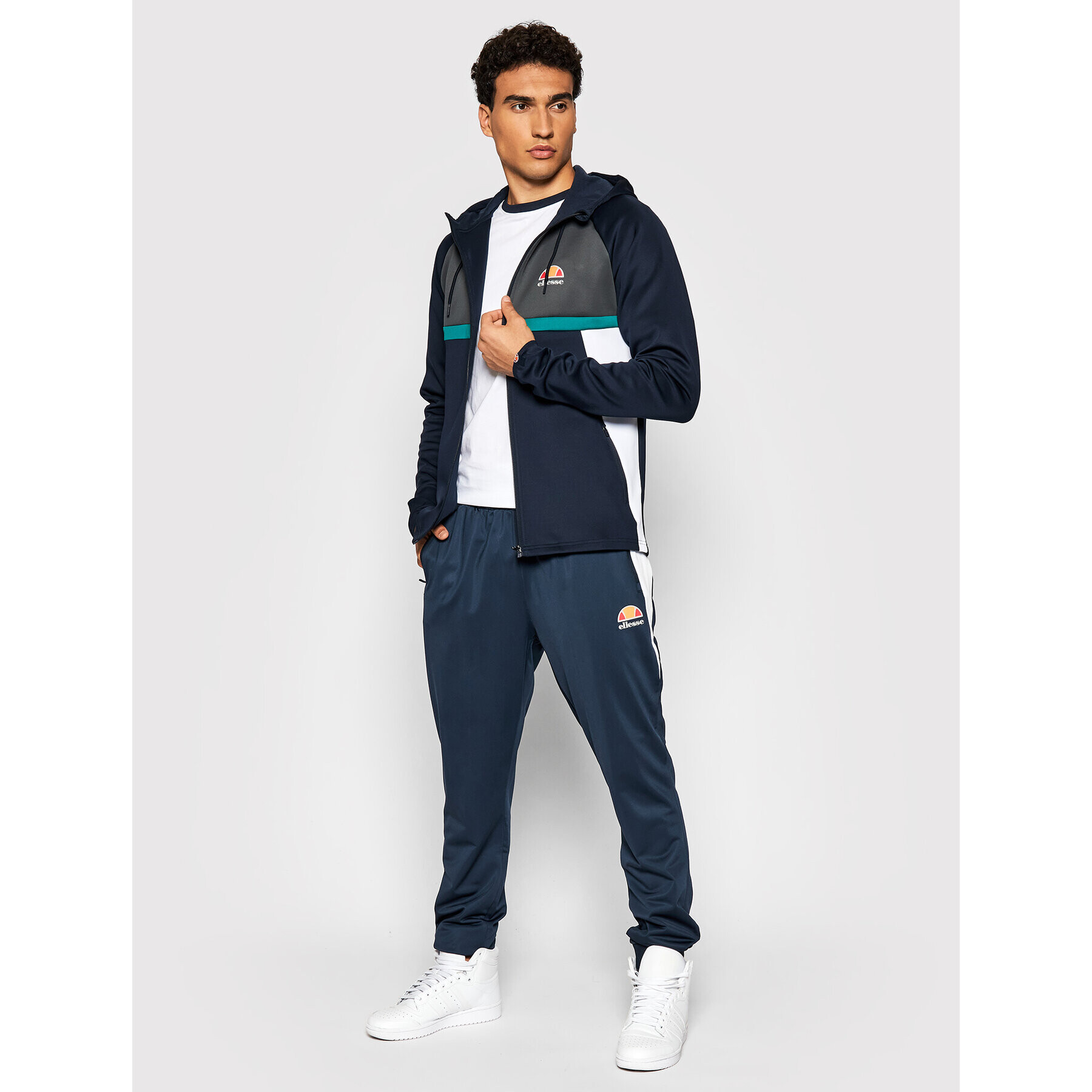 Ellesse Jopa Lizaru SXK12395 Mornarsko modra Regular Fit - Pepit.si