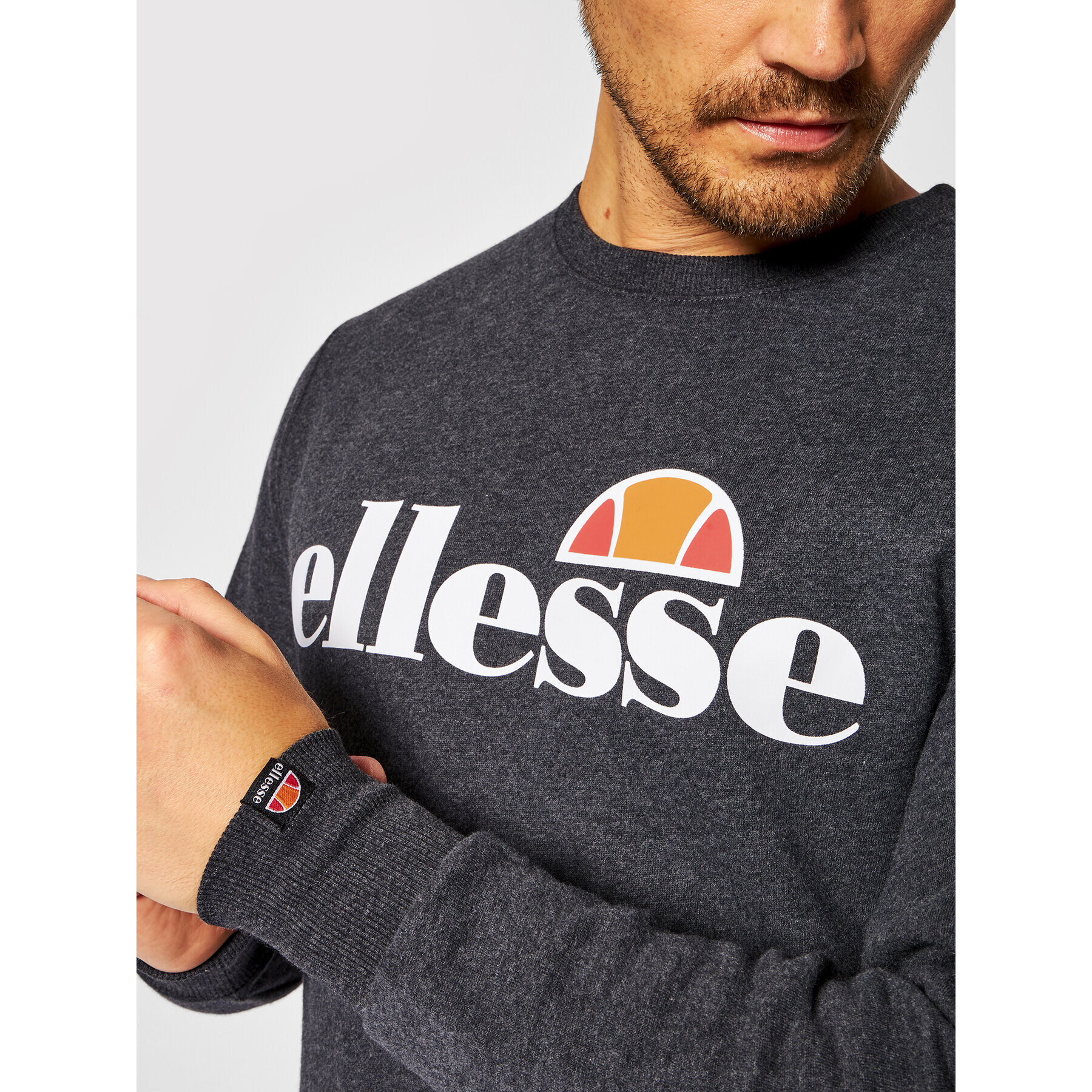 Ellesse Jopa Sl Succiso SHC07930 Siva Regular Fit - Pepit.si