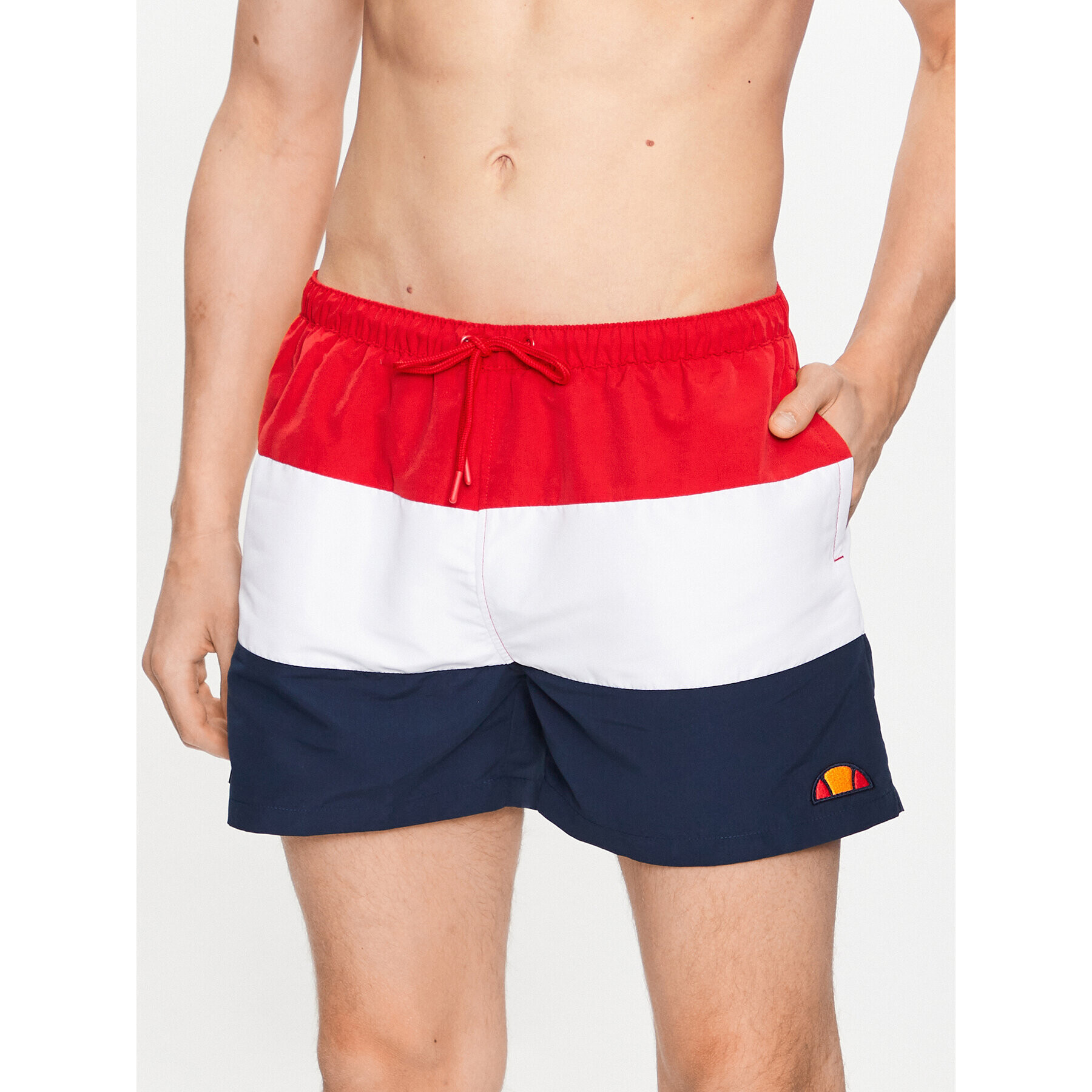 Ellesse Kopalne hlače Cielo SHR04797 Rdeča Regular Fit - Pepit.si