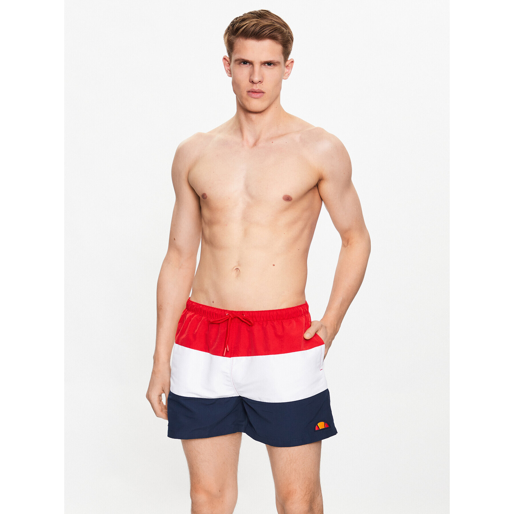 Ellesse Kopalne hlače Cielo SHR04797 Rdeča Regular Fit - Pepit.si