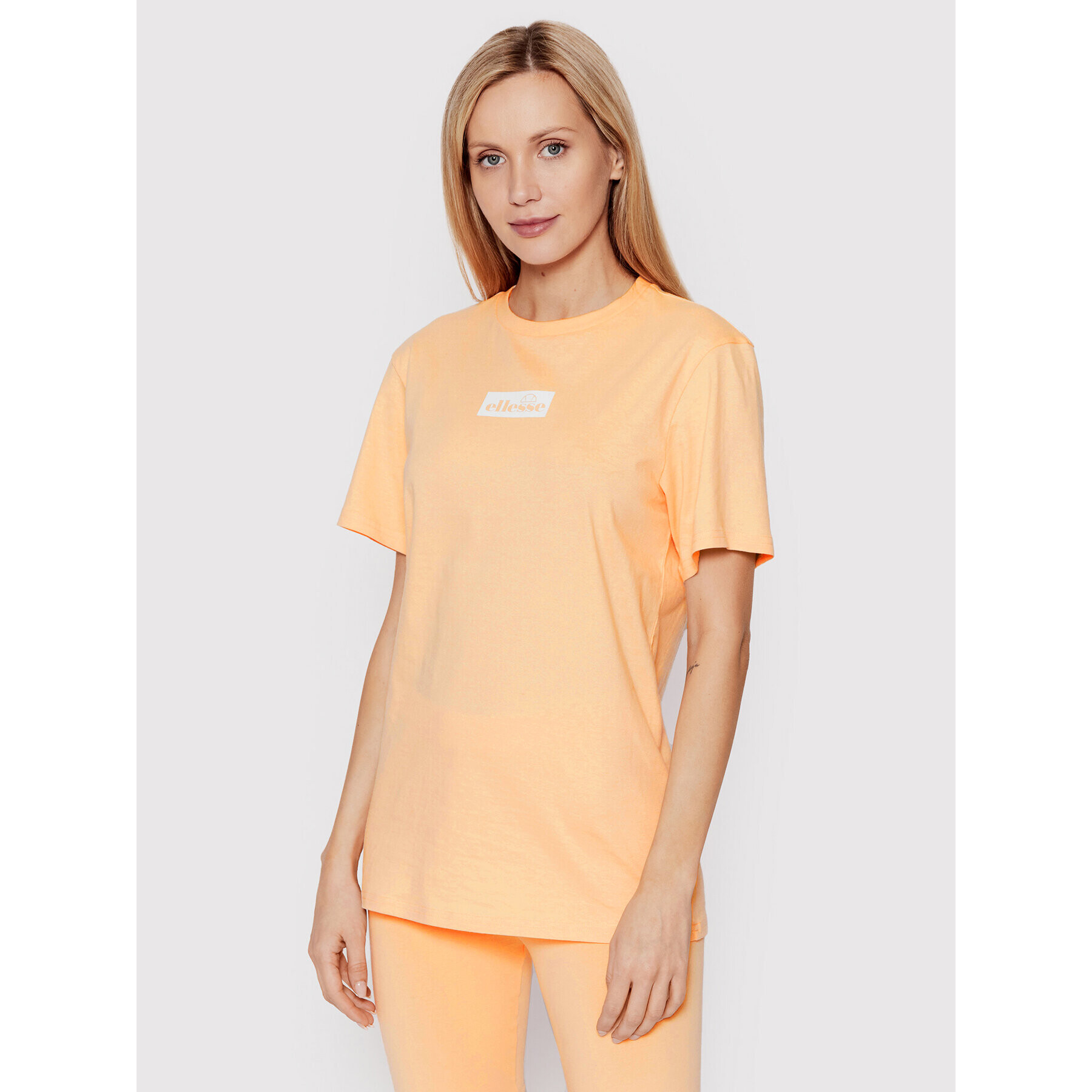 Ellesse Majica Acquisto SGN15189 Oranžna Regular Fit - Pepit.si