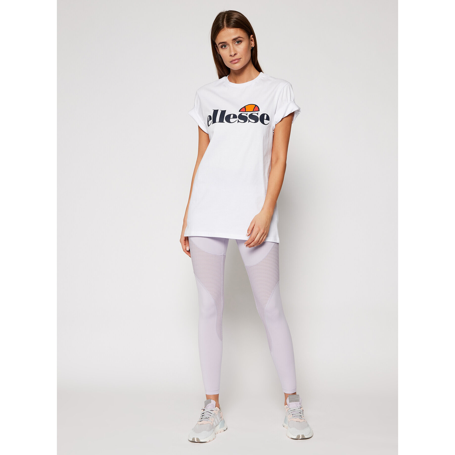 Ellesse Majica Albany SGS03237 Bela Regular Fit - Pepit.si