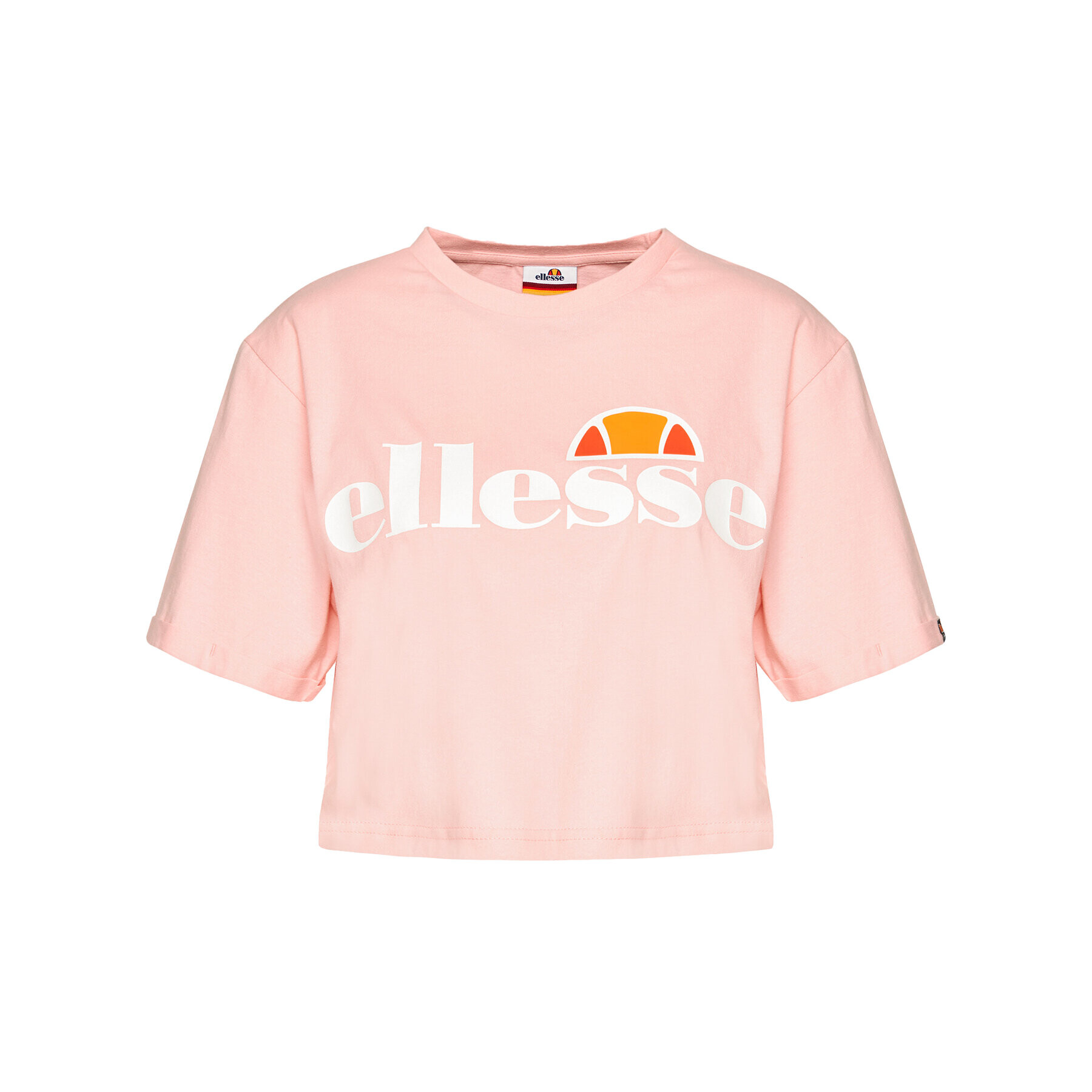 Ellesse Majica Alberta SGS04484 Roza Cropped Fit - Pepit.si