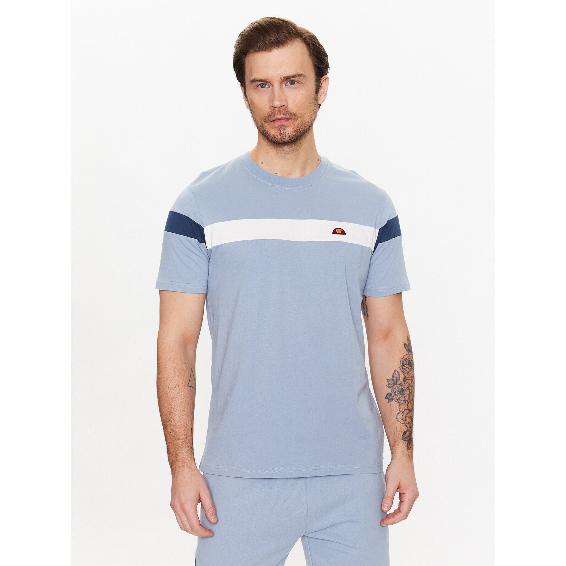 Ellesse Majica Caserio SHR17433 Modra Regular Fit - Pepit.si