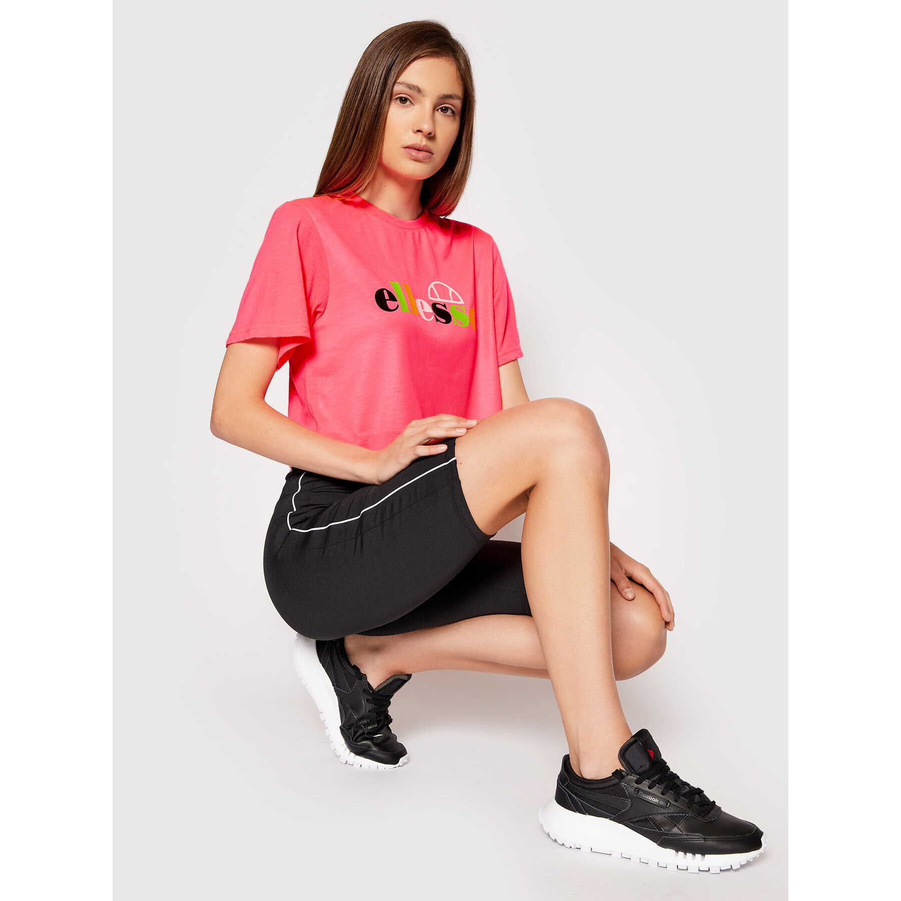 Ellesse Majica Cordela SGF10514 Roza Loose Fit - Pepit.si